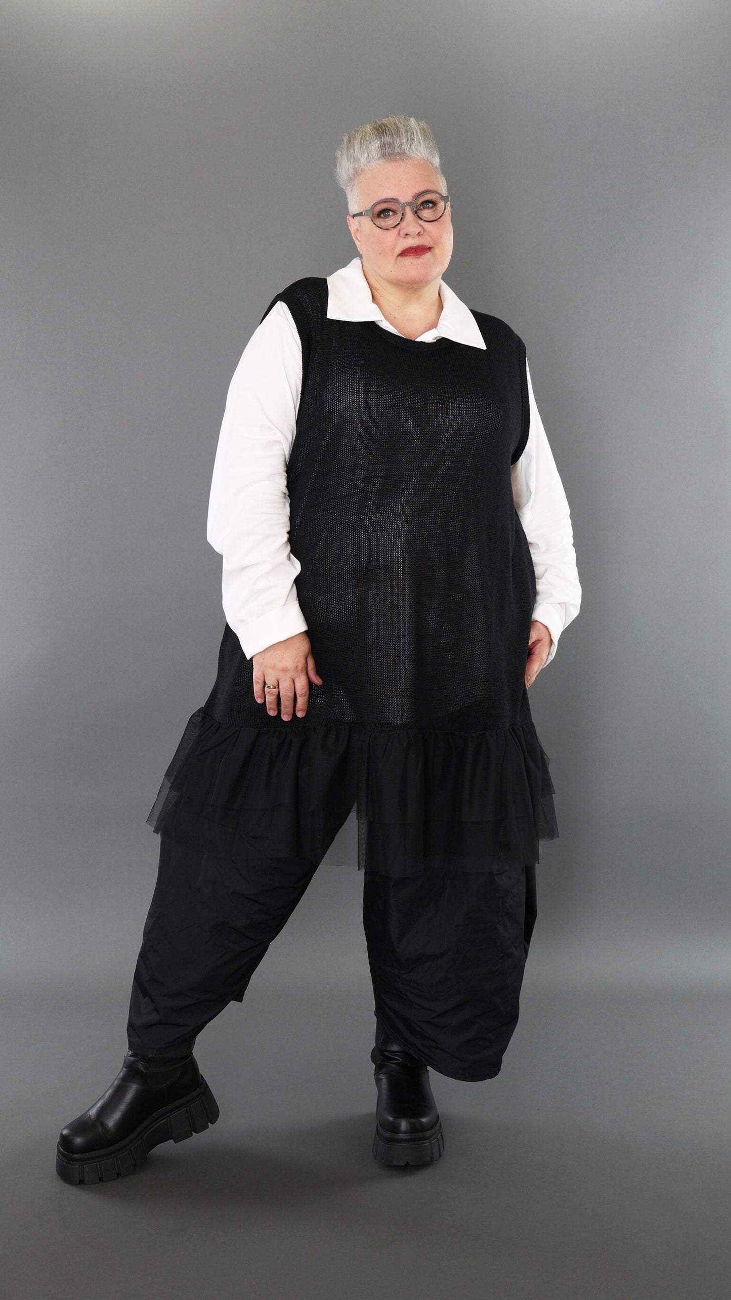 2523 "Bella" 100% Cotton - Sleeveless Tunic