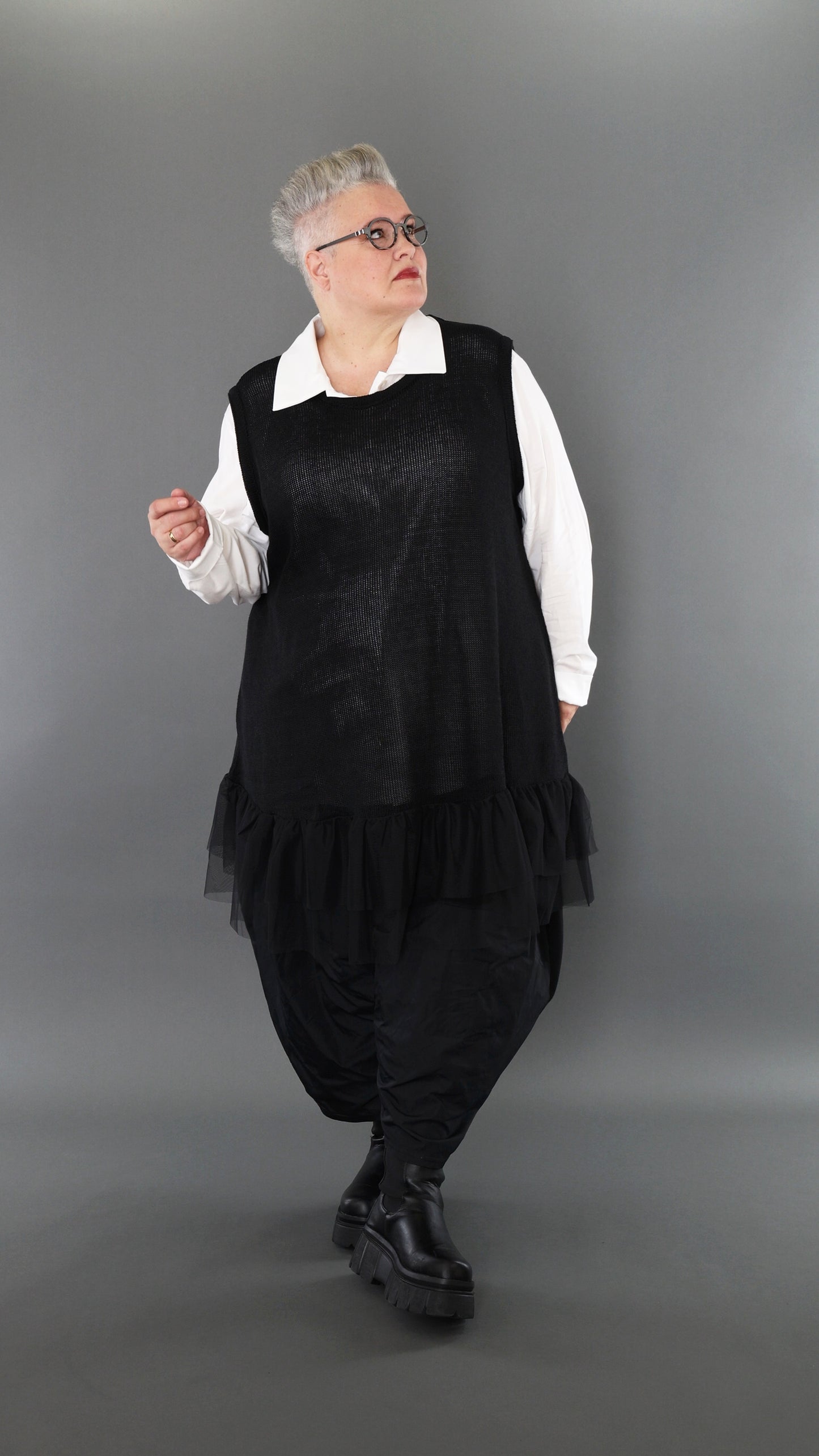 2523 "Bella" 100% Cotton - Sleeveless Tunic