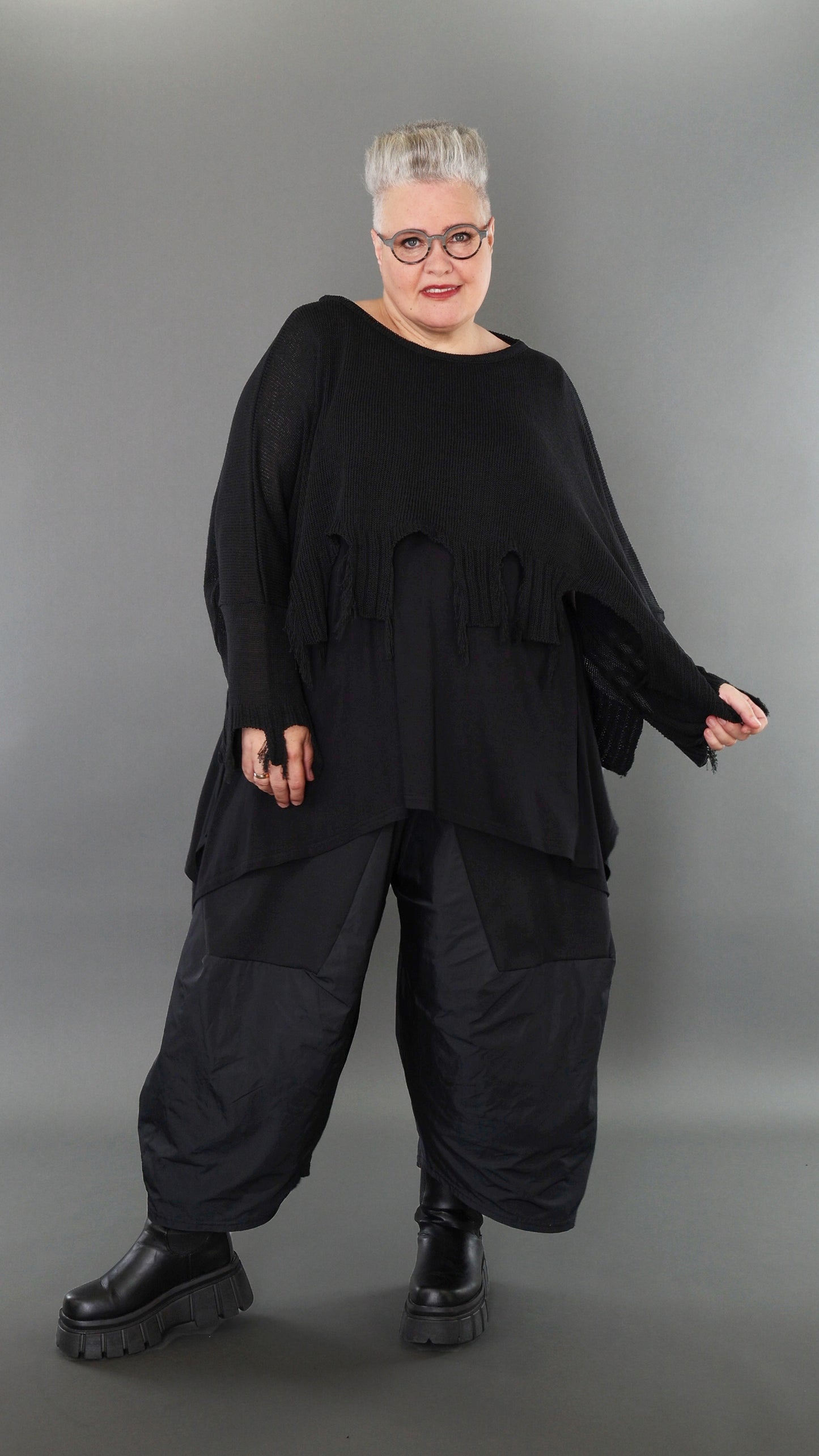 2528 "Bella" 100% Cotton - Distressed Cut-Off Overthrow