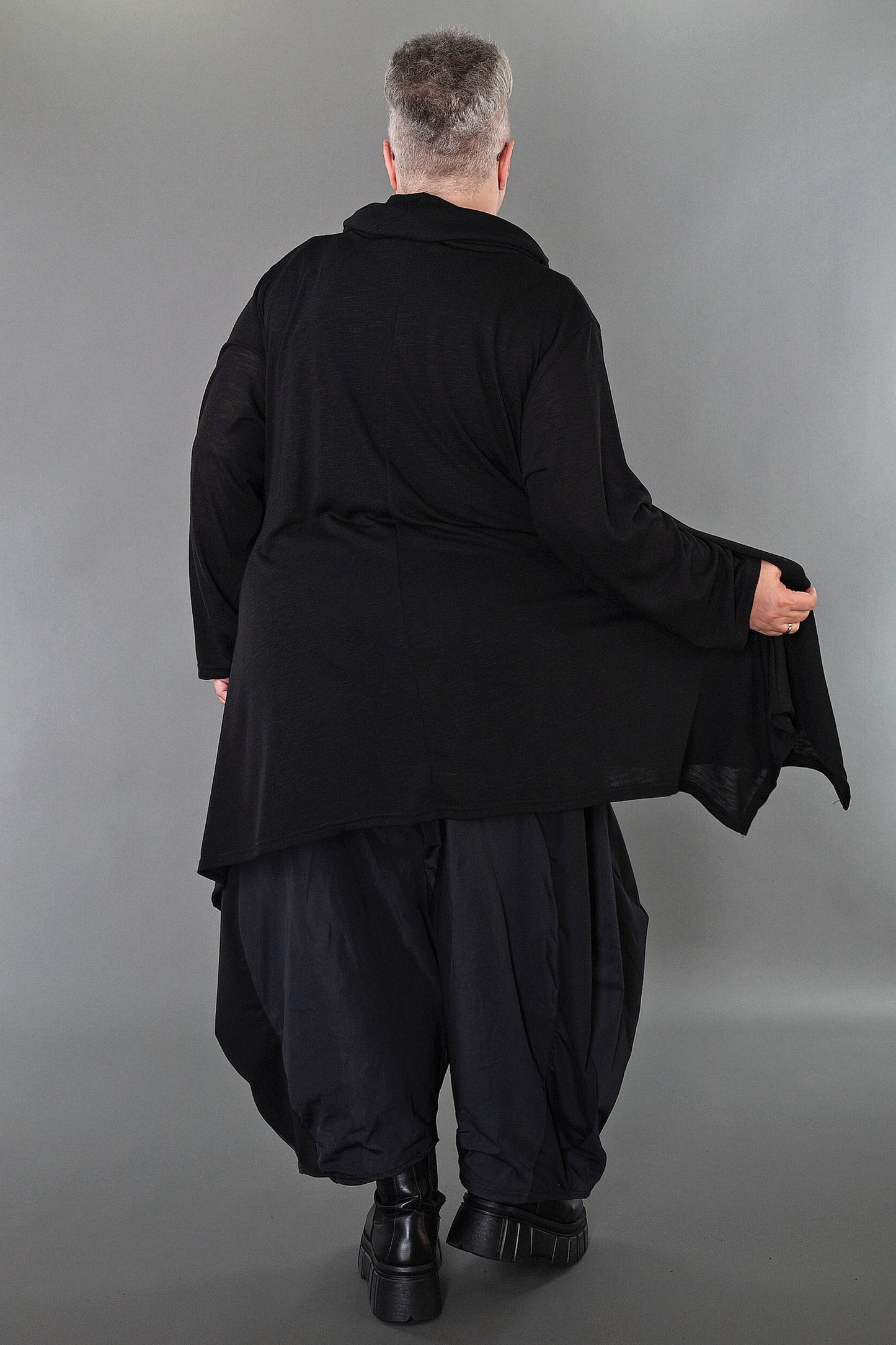 3371 "Celine" Turtleneck Jumper - Black