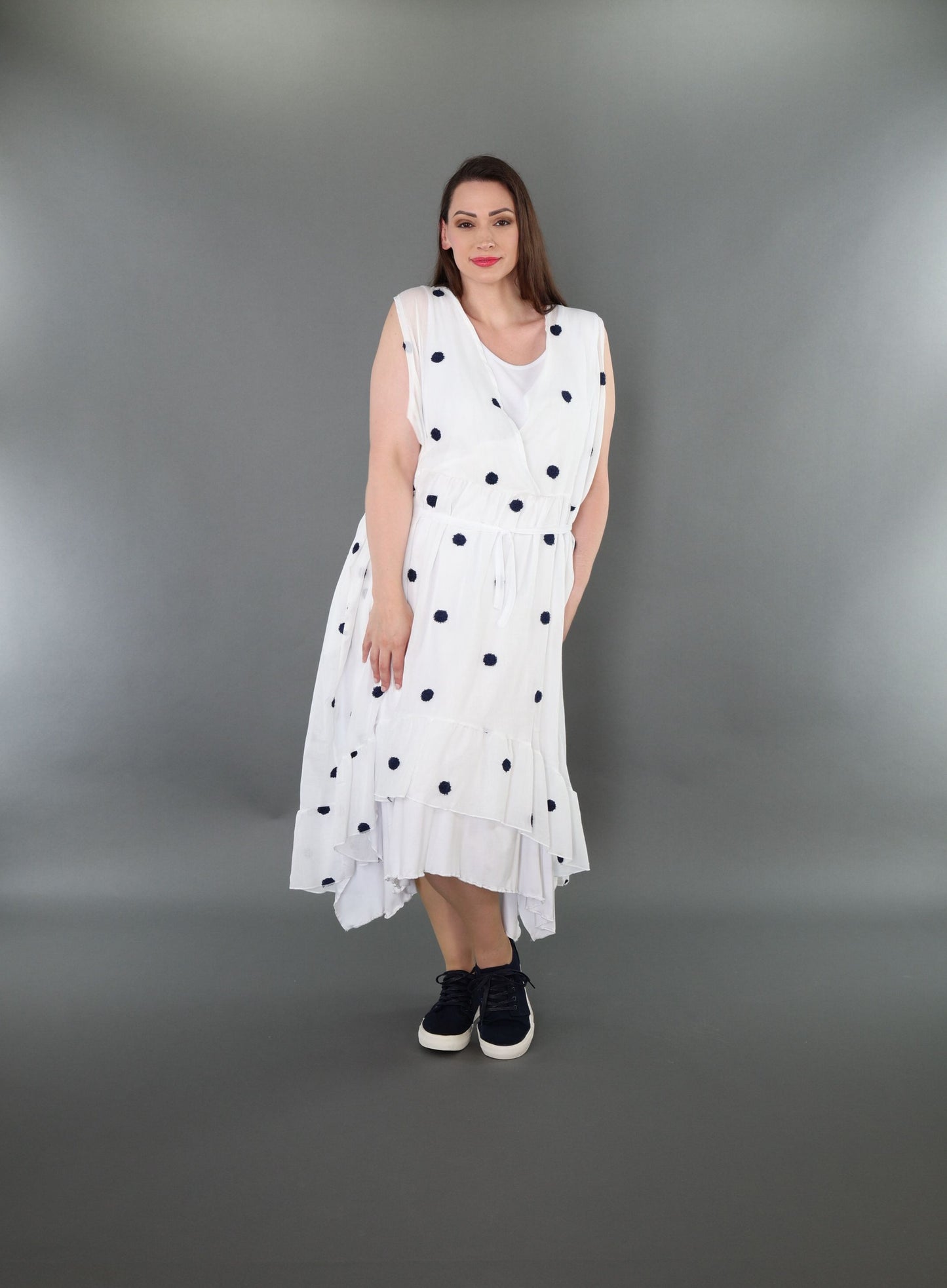 7115 "Marelia" A-Shape Sleeveless Dress