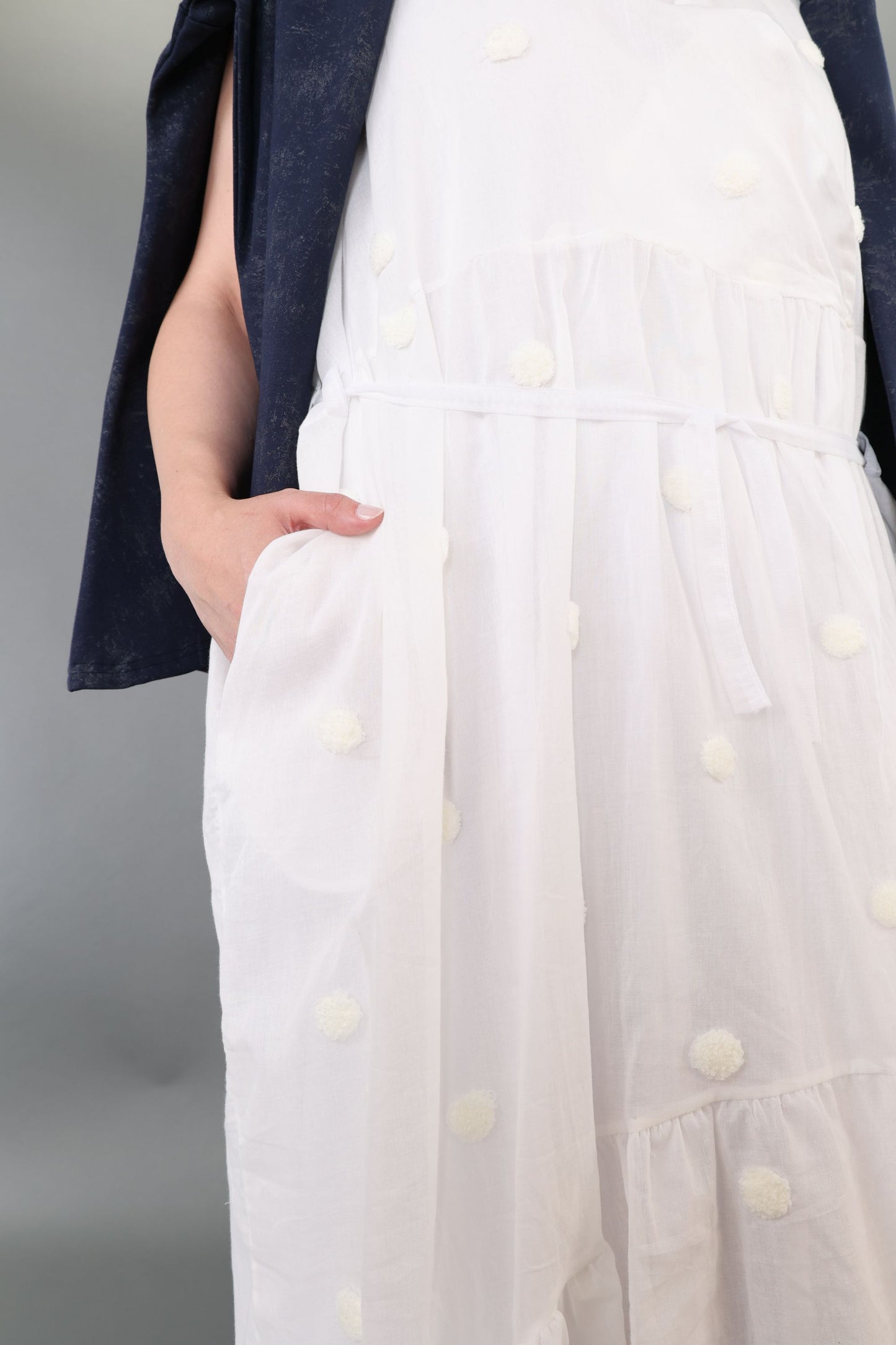 7115 "Marelia" A-Shape Sleeveless Dress