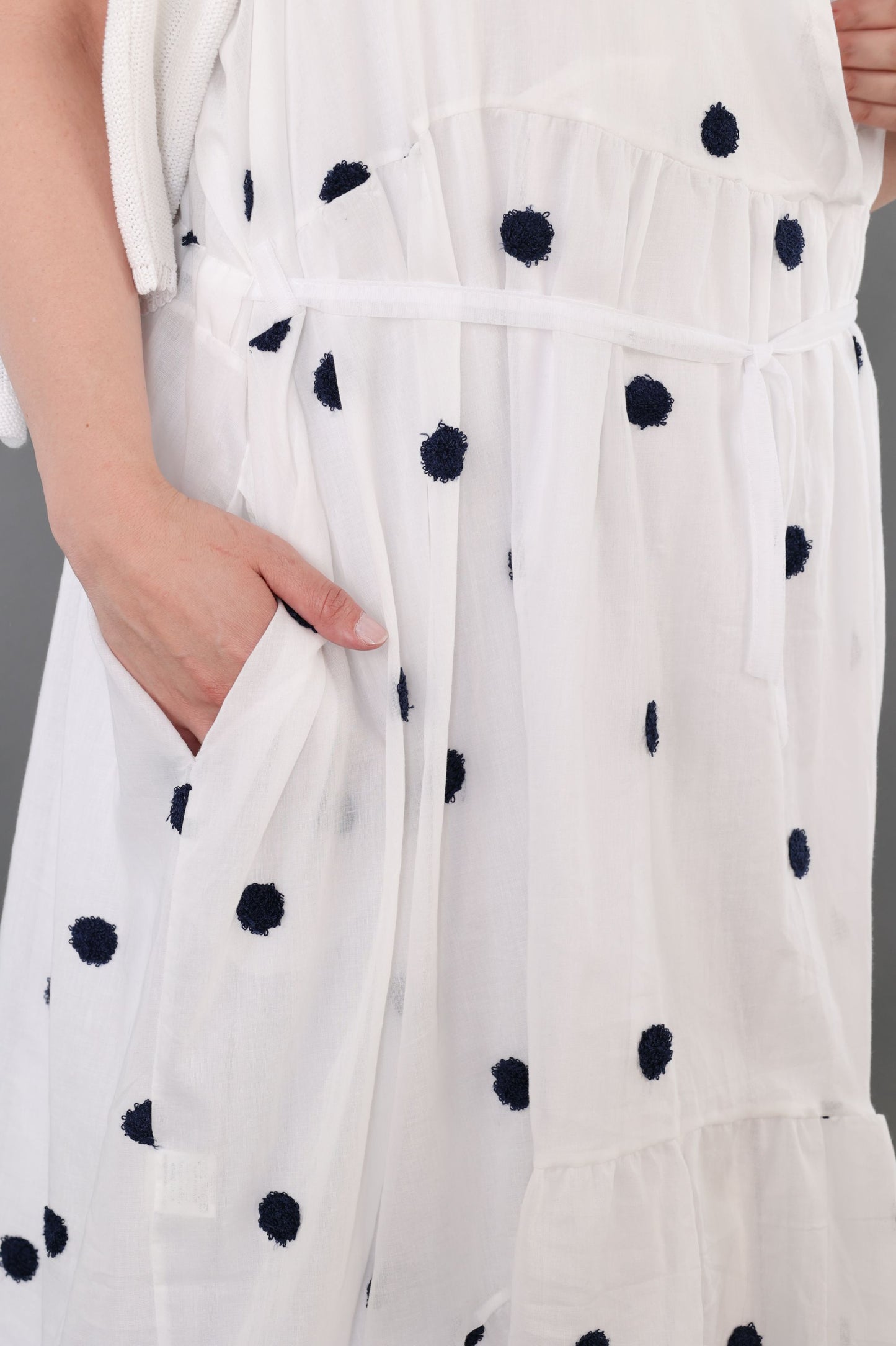 7115 "Marelia" A-Shape Sleeveless Dress