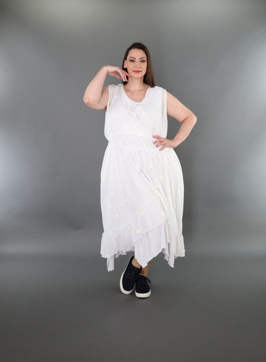 7115 "Marelia" A-Shape Sleeveless Dress