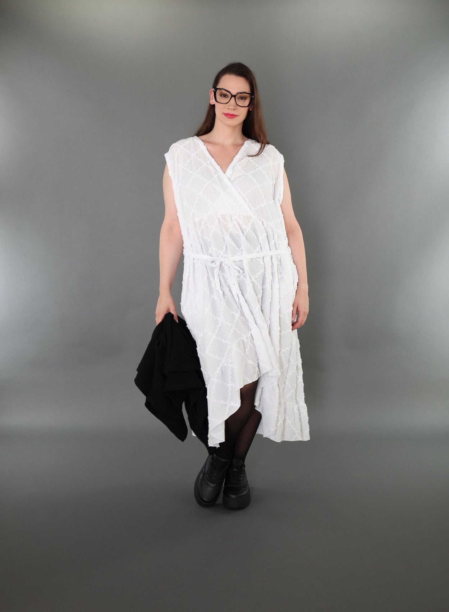 7115 "Brezza" A-Shape Sleeveless Dress