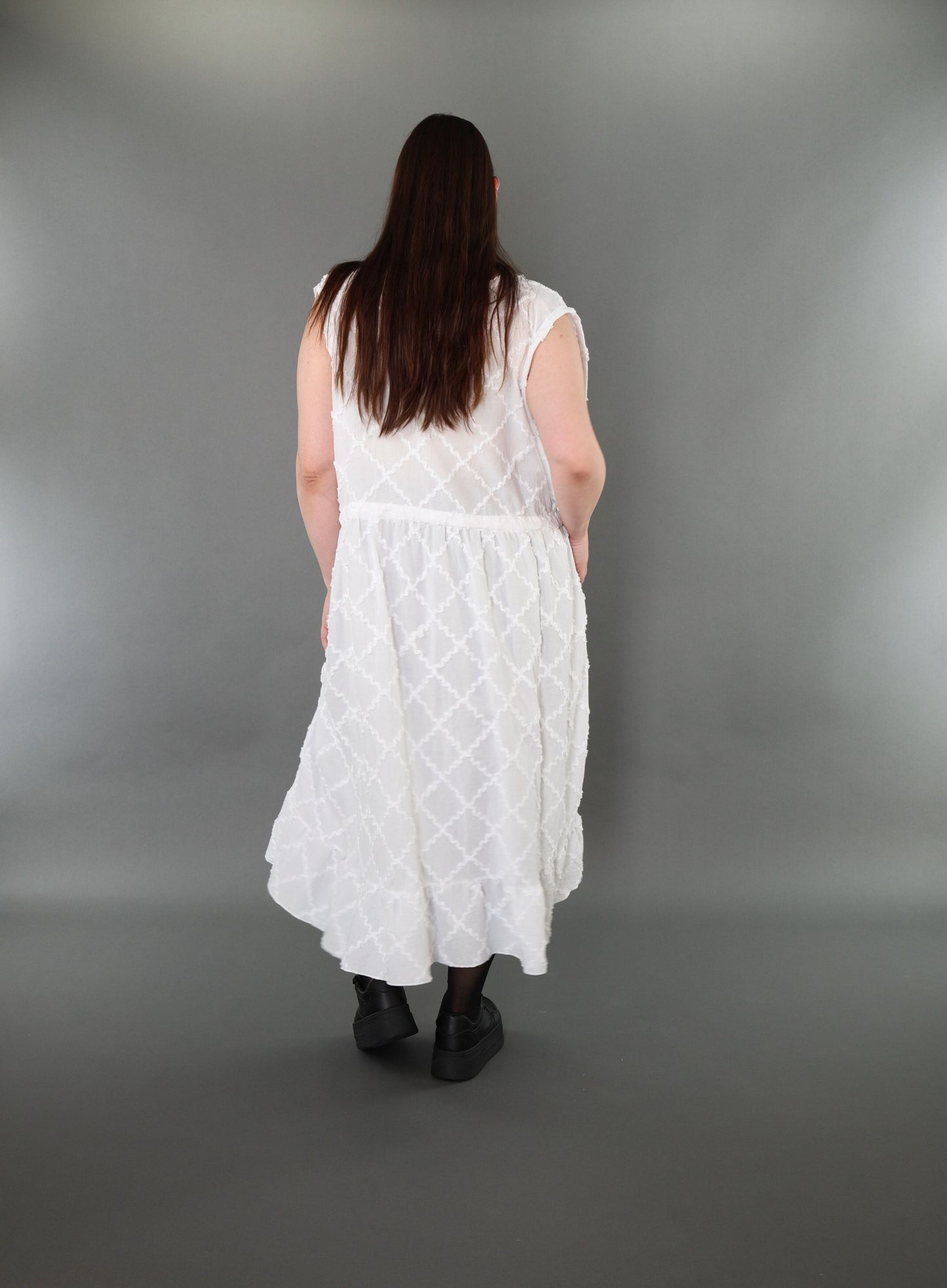 7115 "Brezza" A-Shape Sleeveless Dress