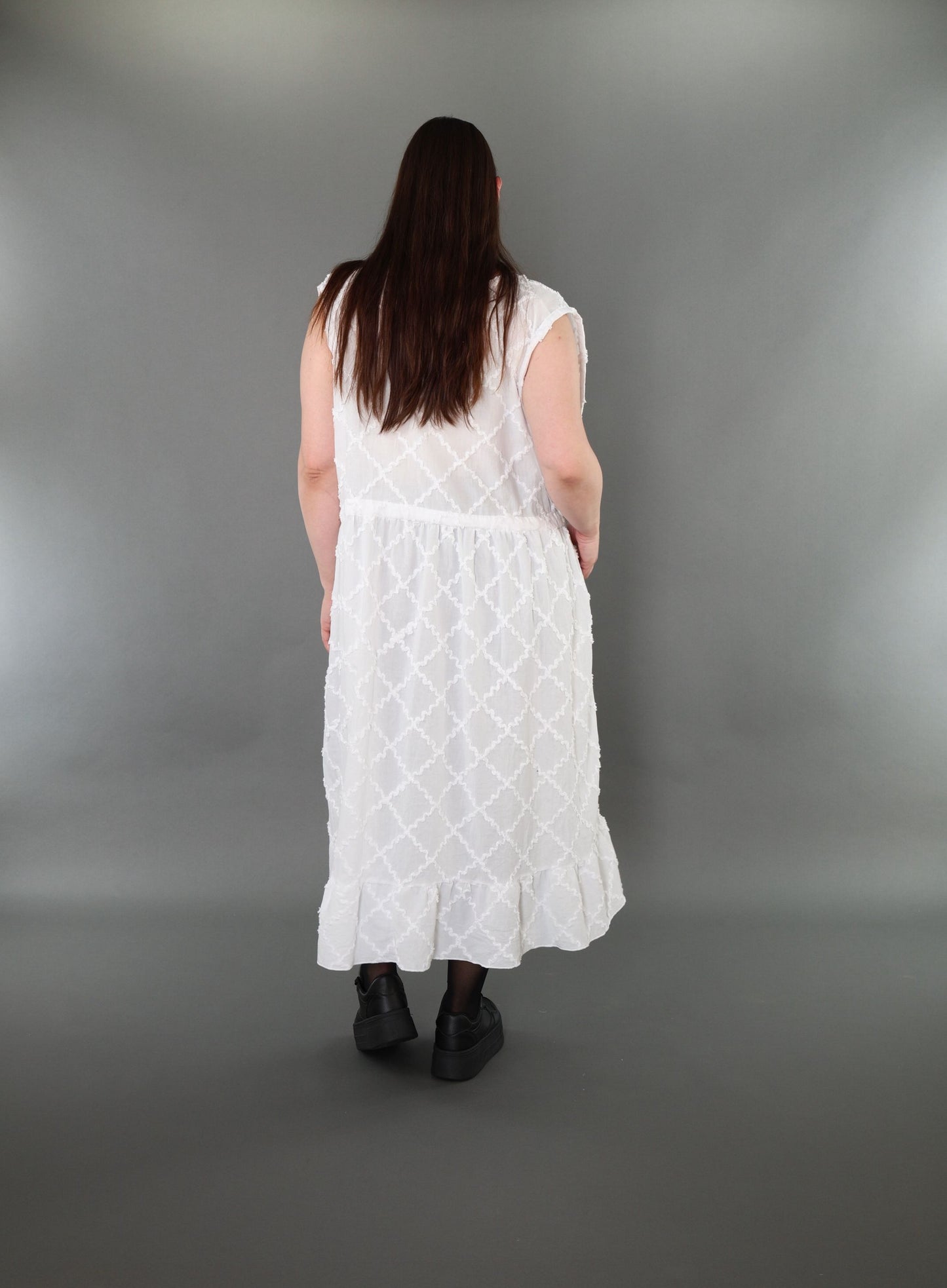 7115 "Brezza" A-Shape Sleeveless Dress