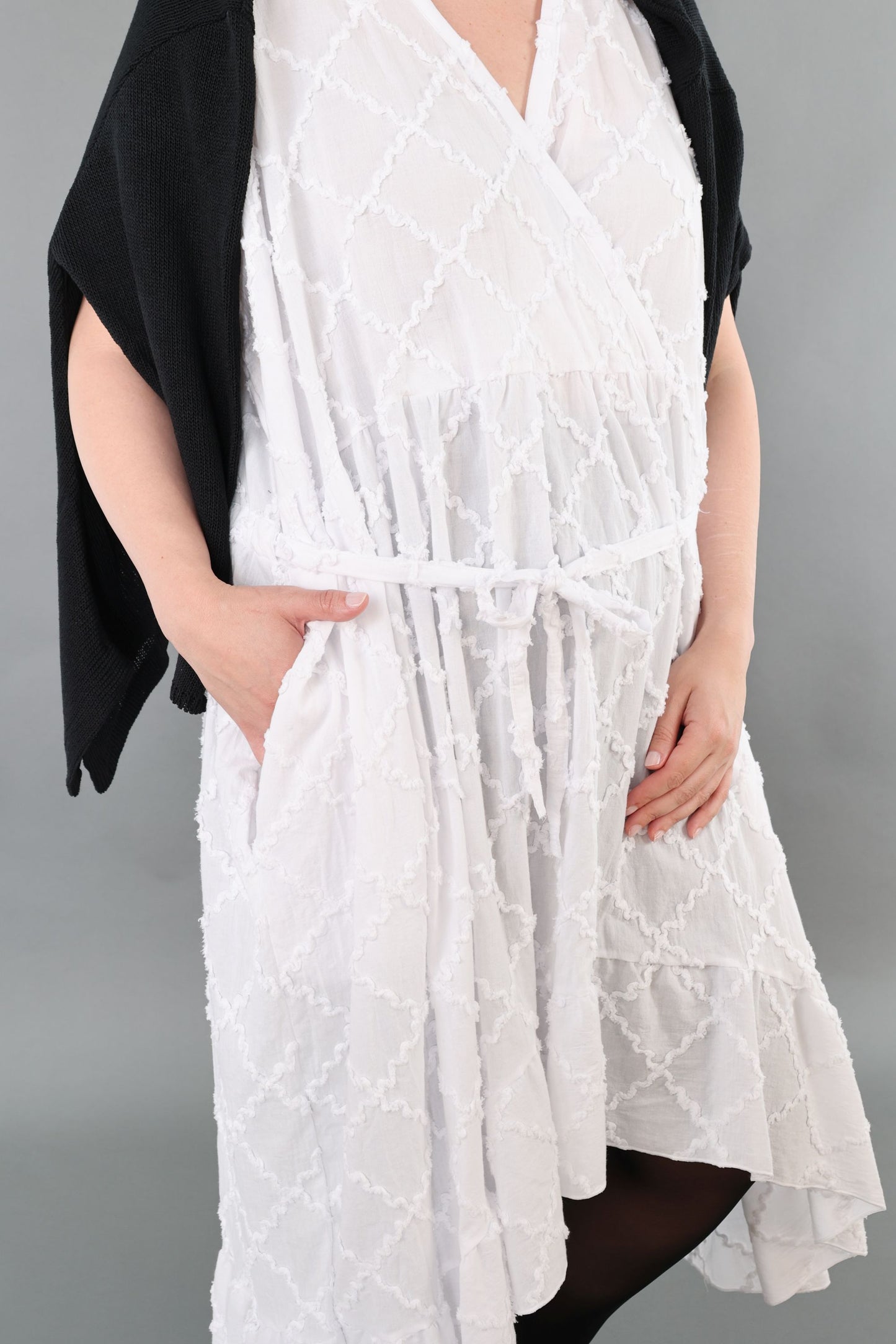 7115 "Brezza" A-Shape Sleeveless Dress