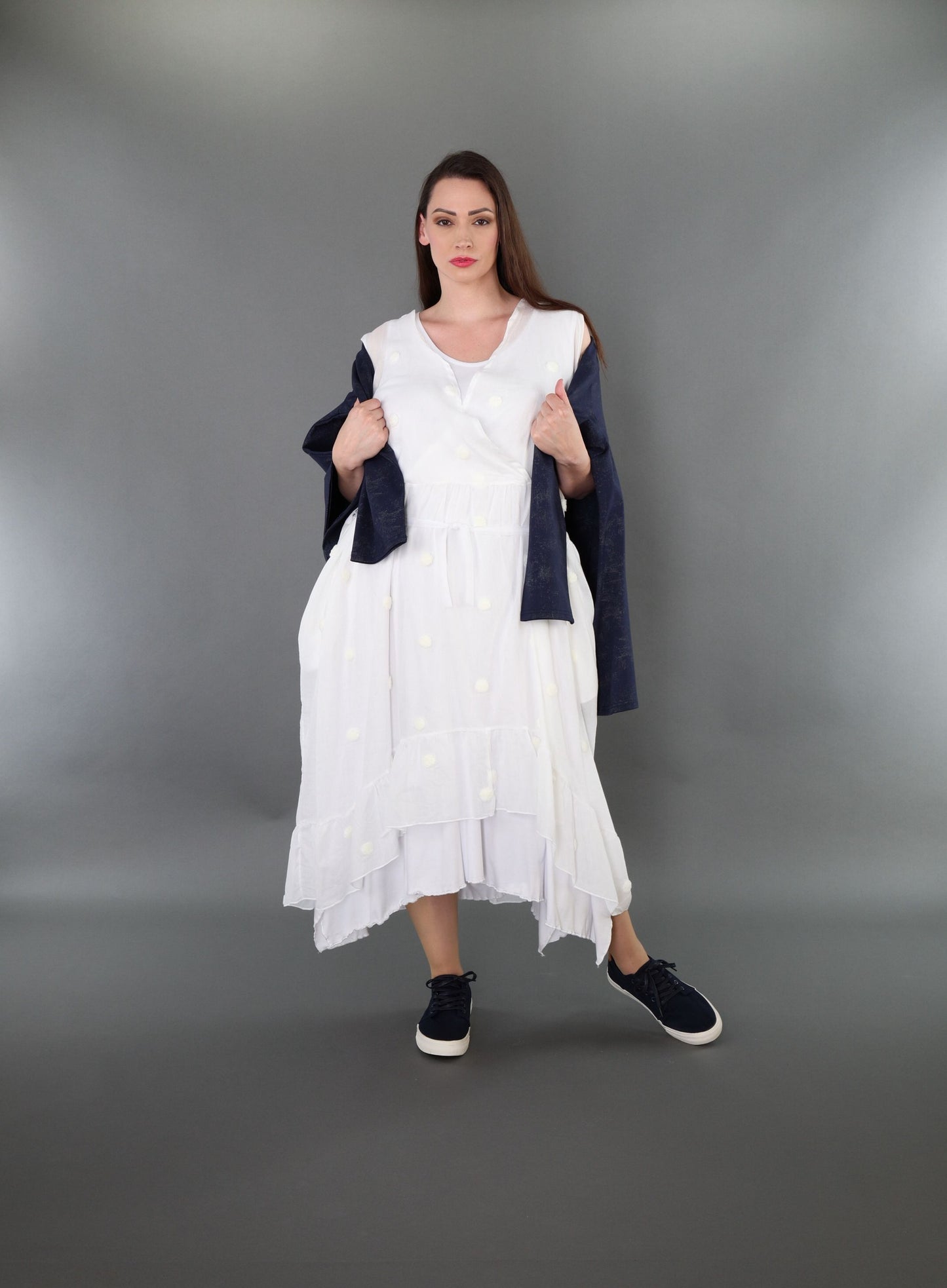 7115 "Marelia" A-Shape Sleeveless Dress