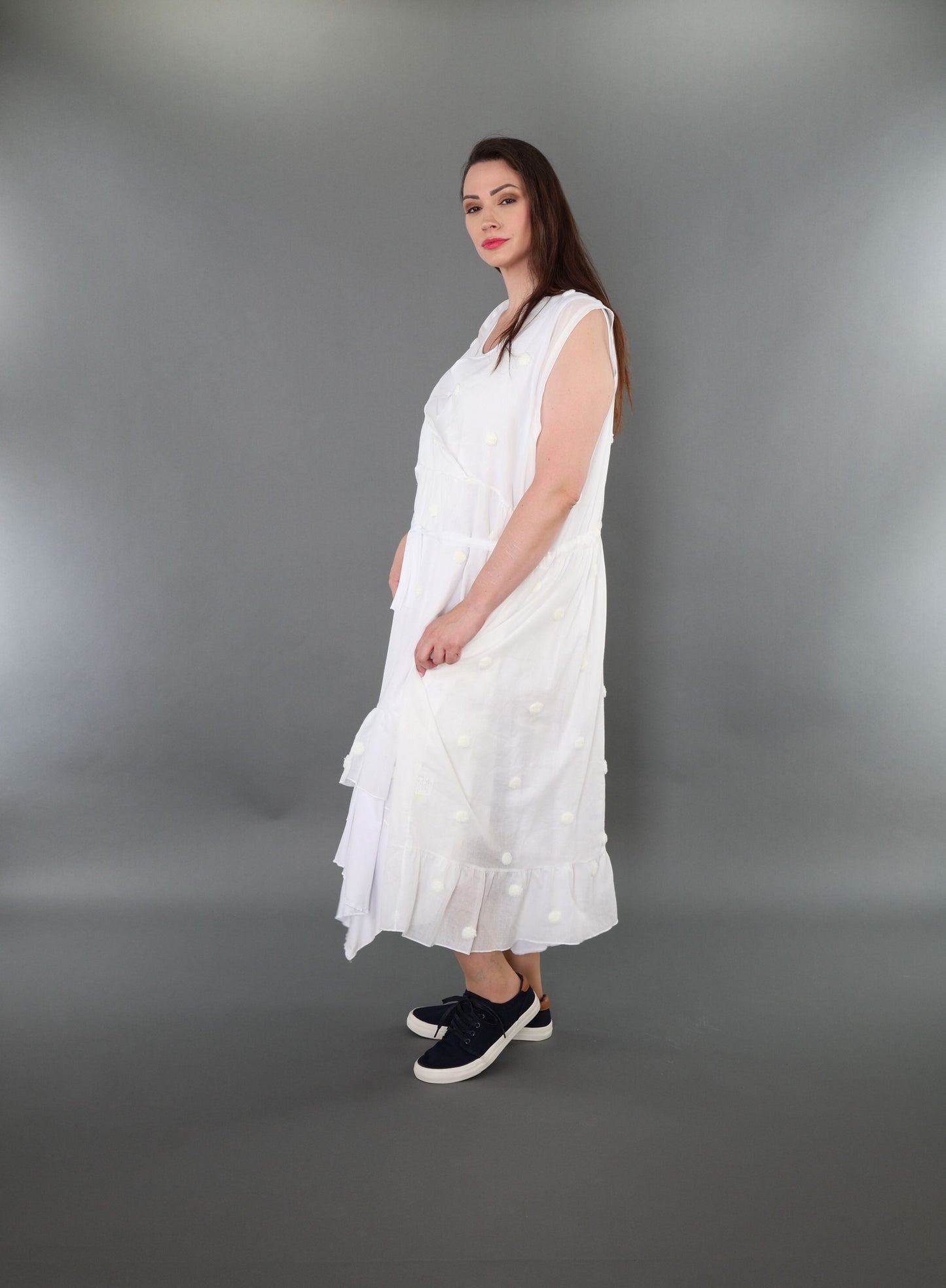 7115 "Marelia" A-Shape Sleeveless Dress