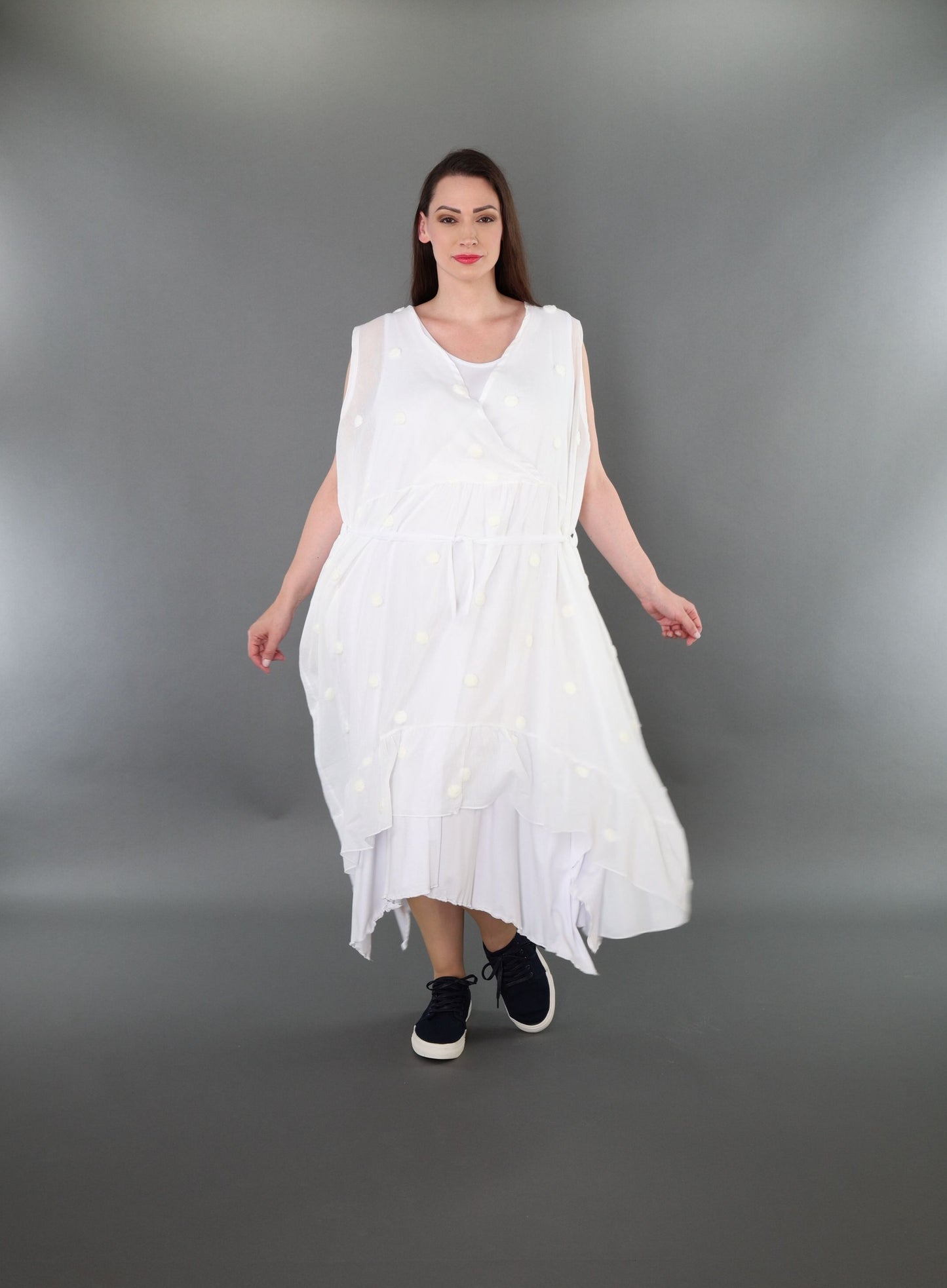 7115 "Marelia" A-Shape Sleeveless Dress