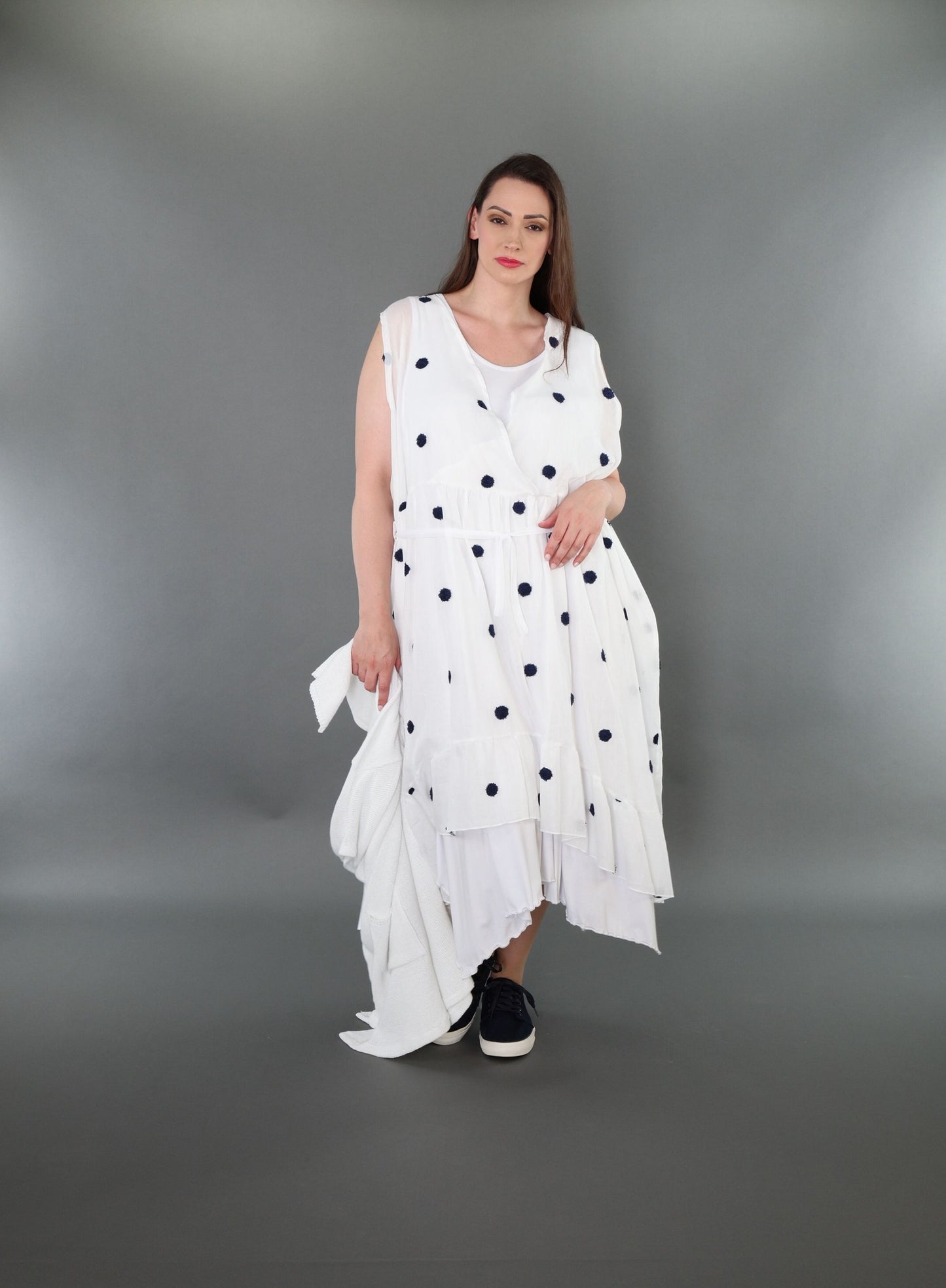 7115 "Marelia" A-Shape Sleeveless Dress