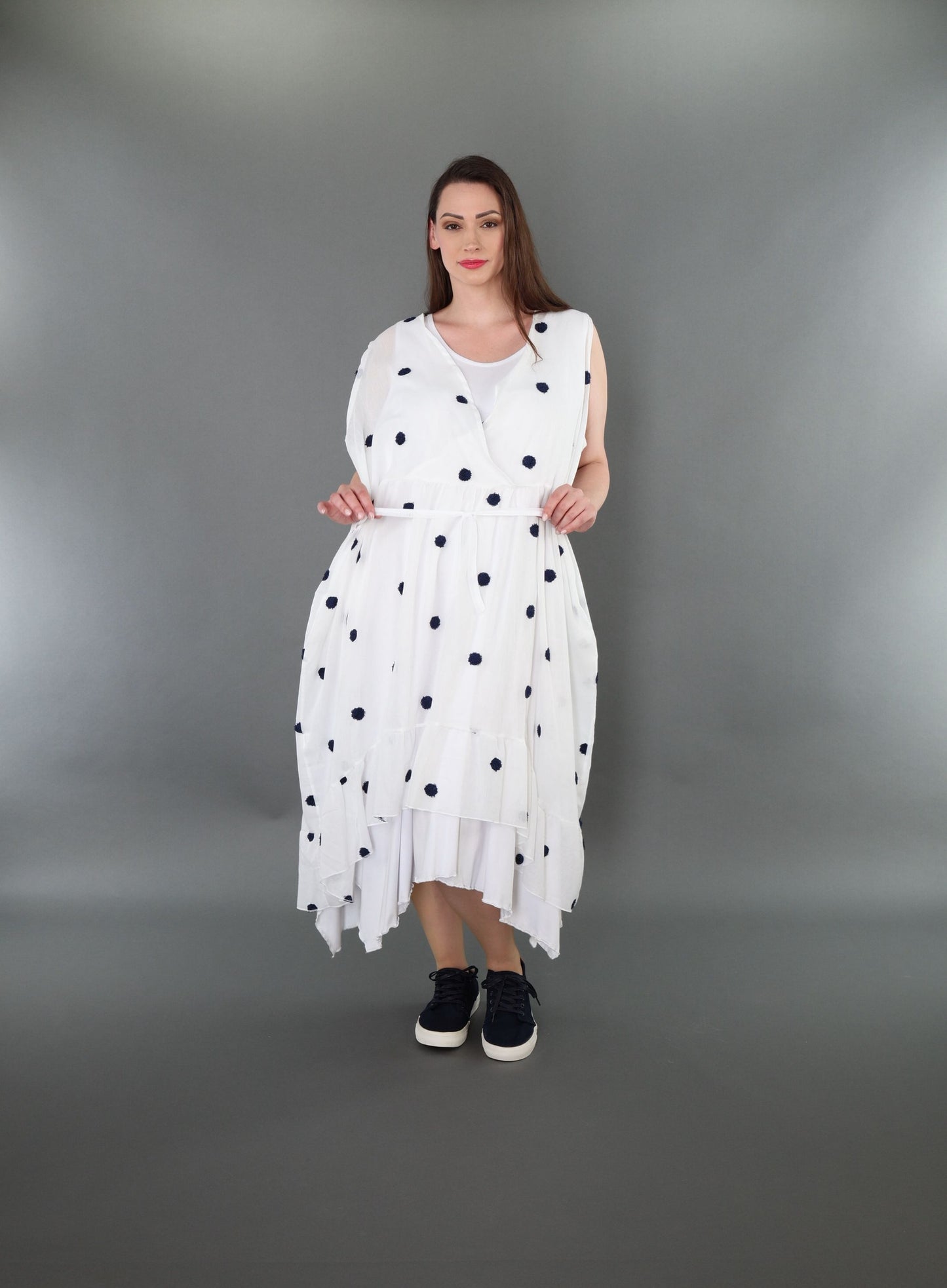 7115 "Marelia" A-Shape Sleeveless Dress