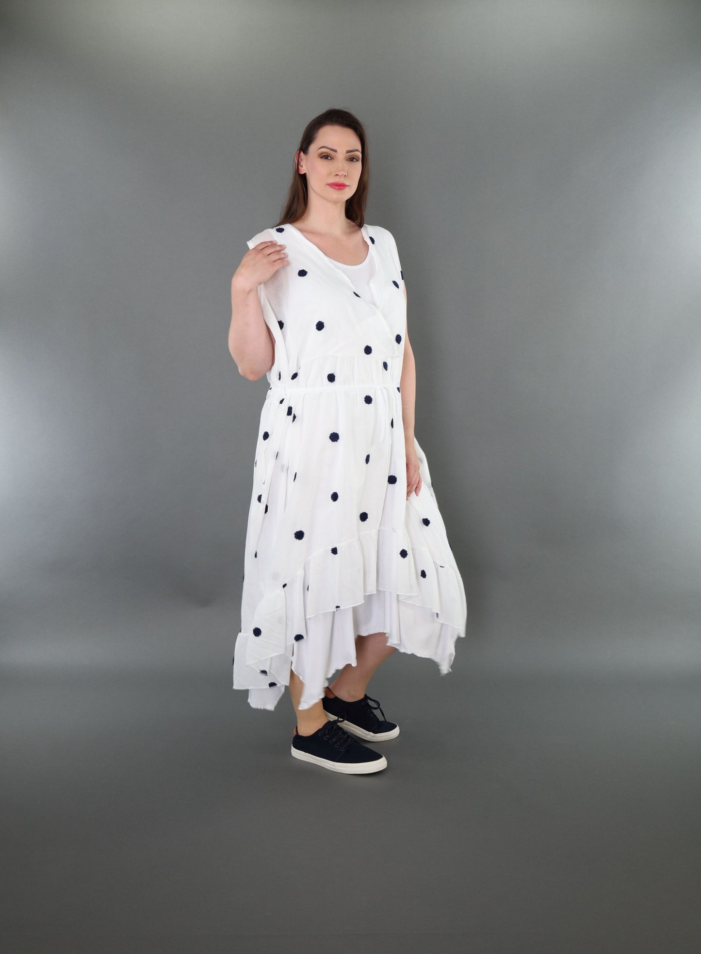 7115 "Marelia" A-Shape Sleeveless Dress