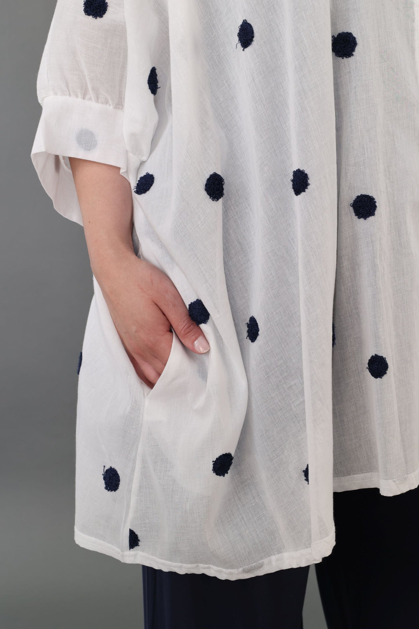 7116 "Marelia" Button-Up Jacket