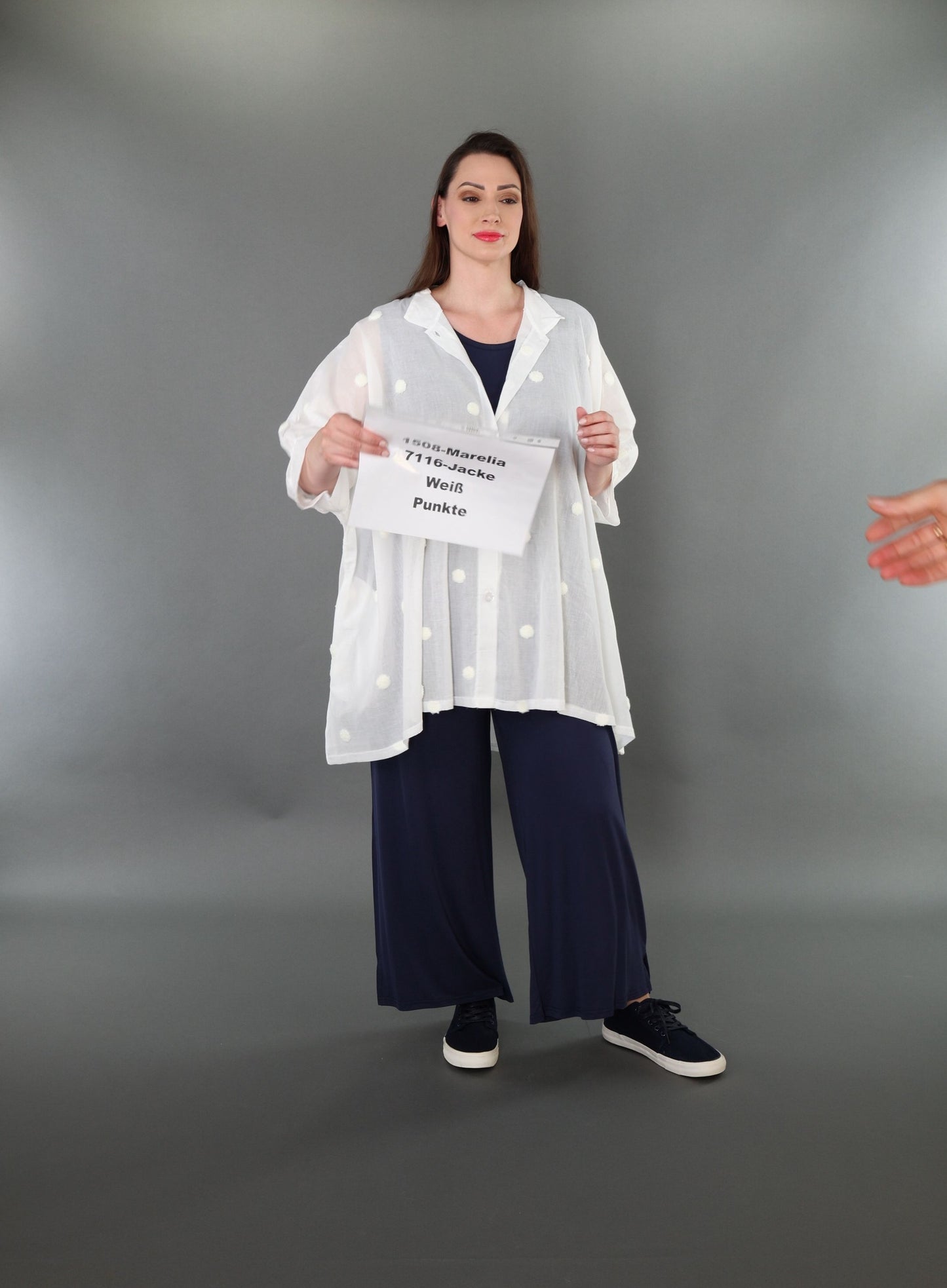 7116 "Marelia" Button-Up Jacket