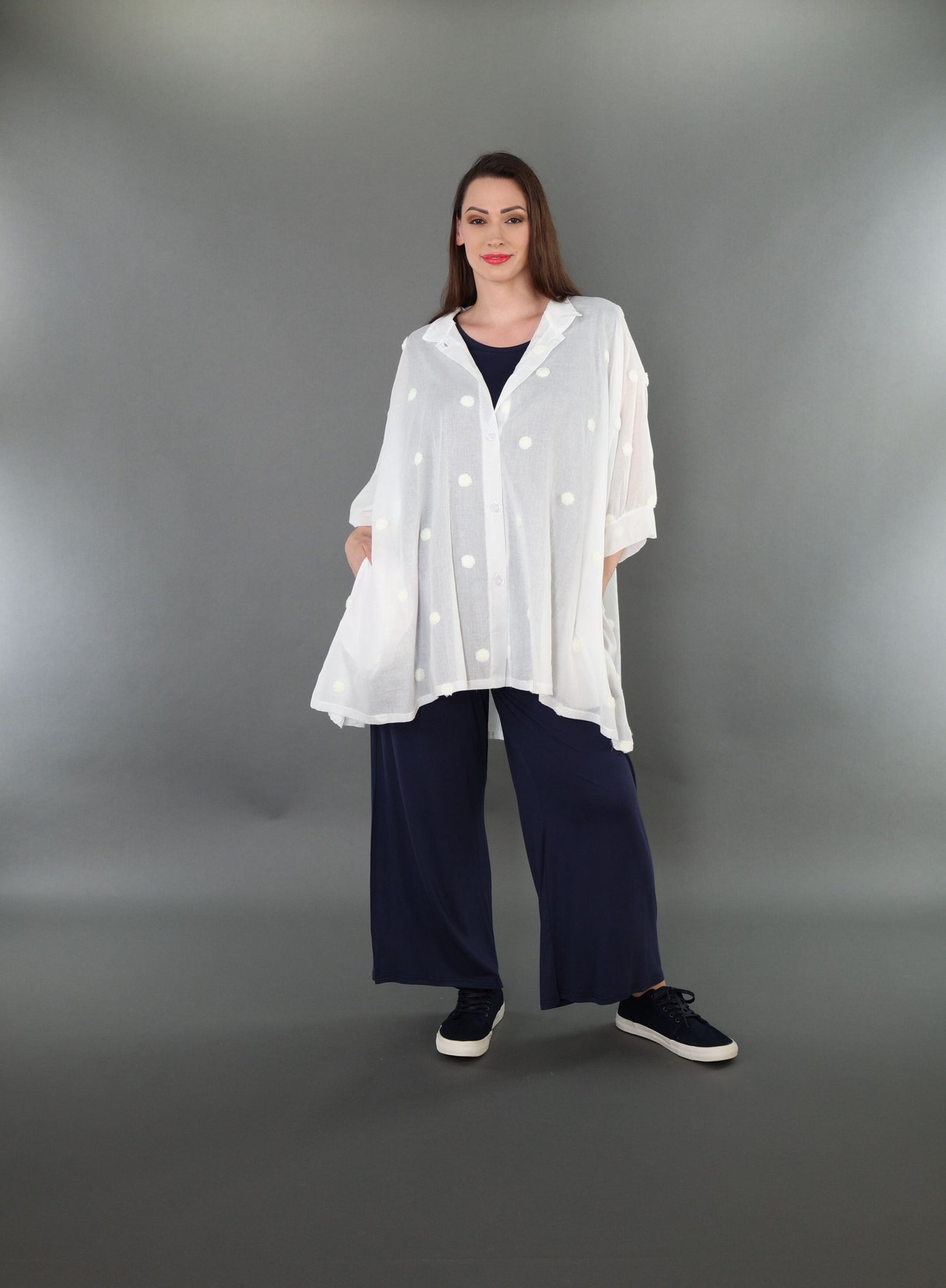 7116 "Marelia" Button-Up Jacket