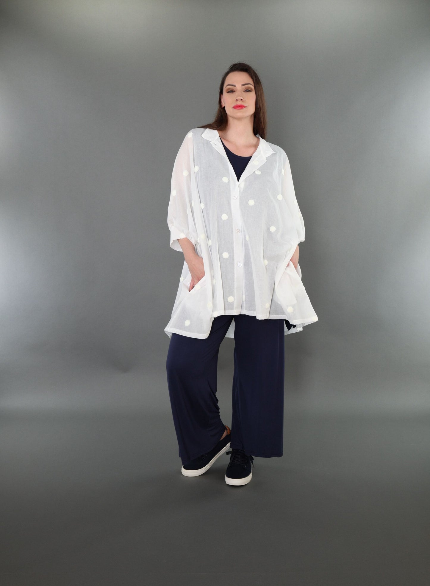 7116 "Marelia" Button-Up Jacket
