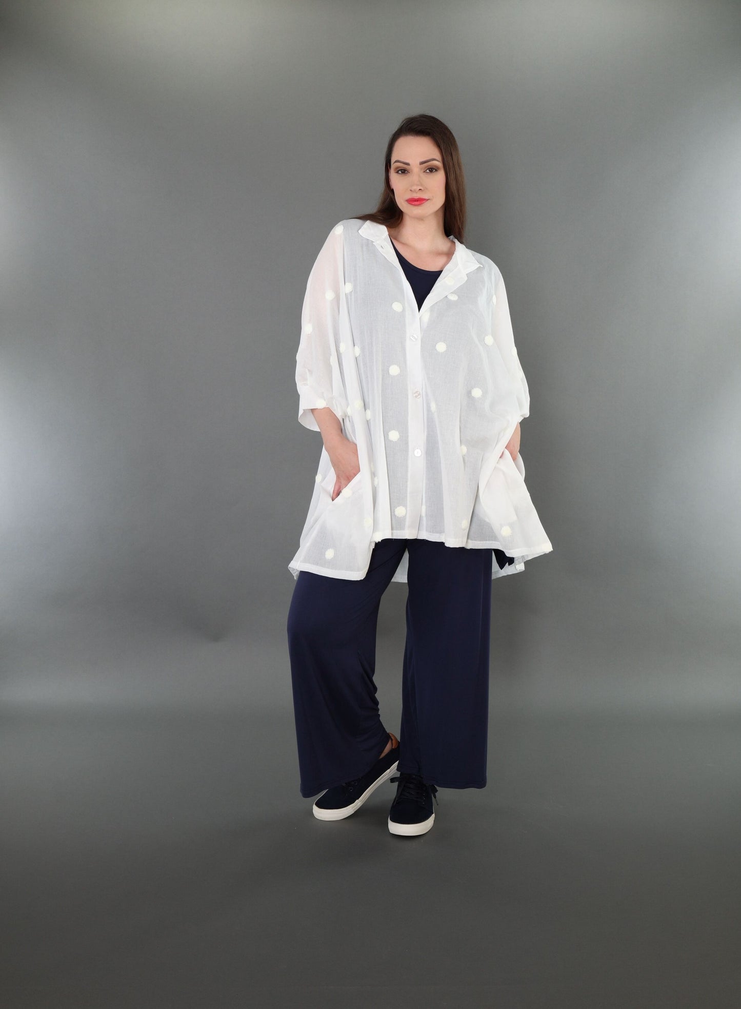 7116 "Marelia" Button-Up Jacket