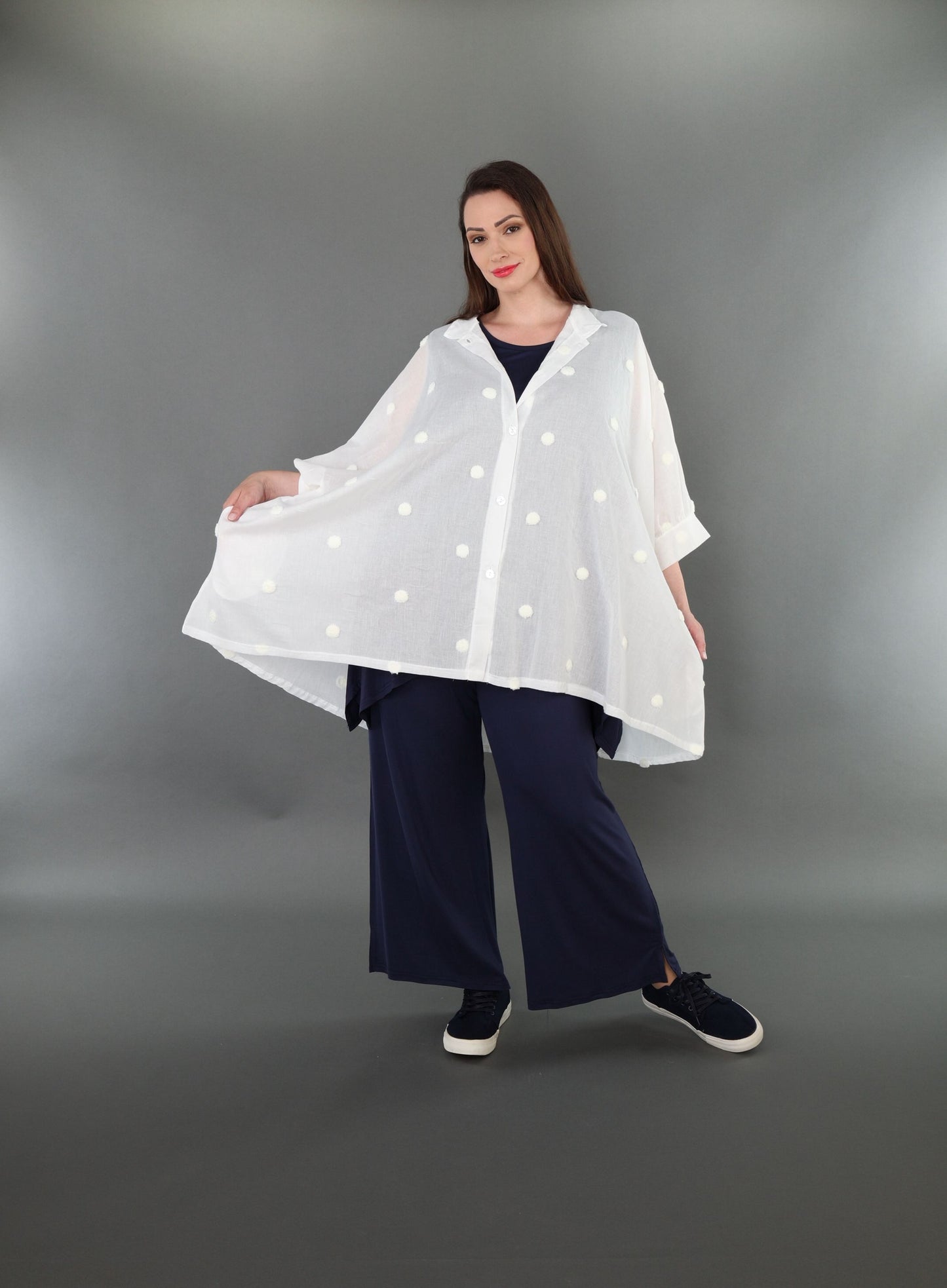 7116 "Marelia" Button-Up Jacket