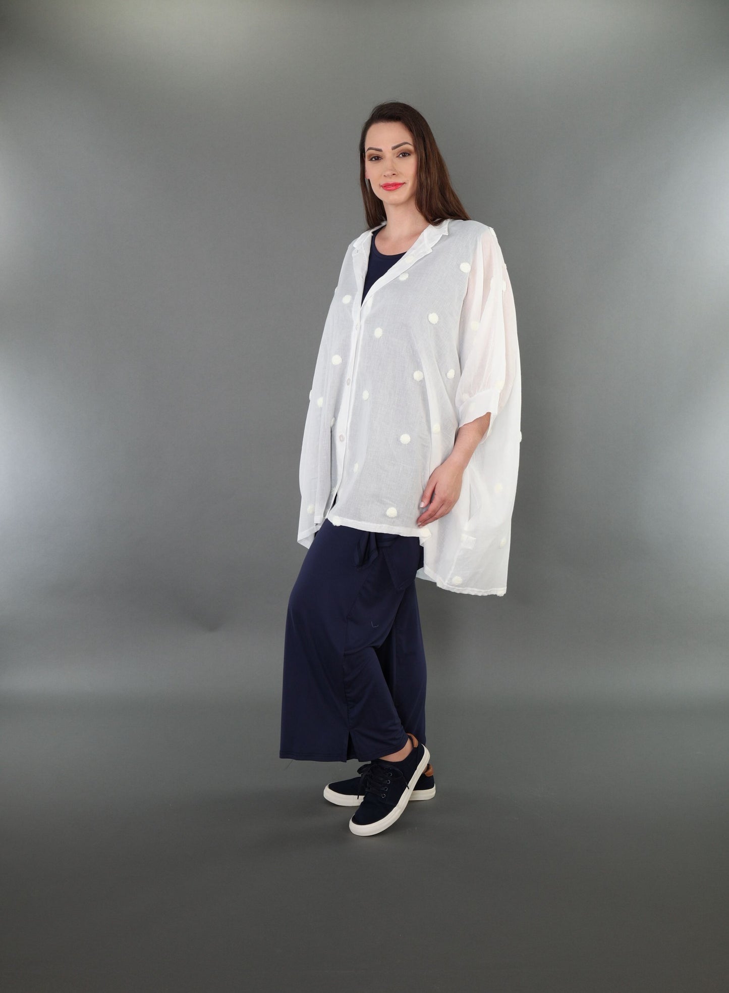 7116 "Marelia" Button-Up Jacket