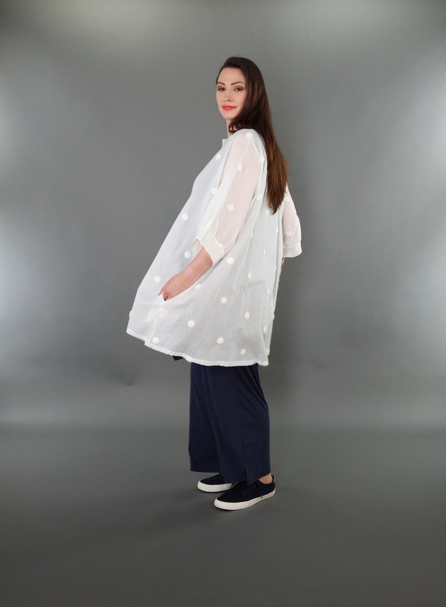 7116 "Marelia" Button-Up Jacket