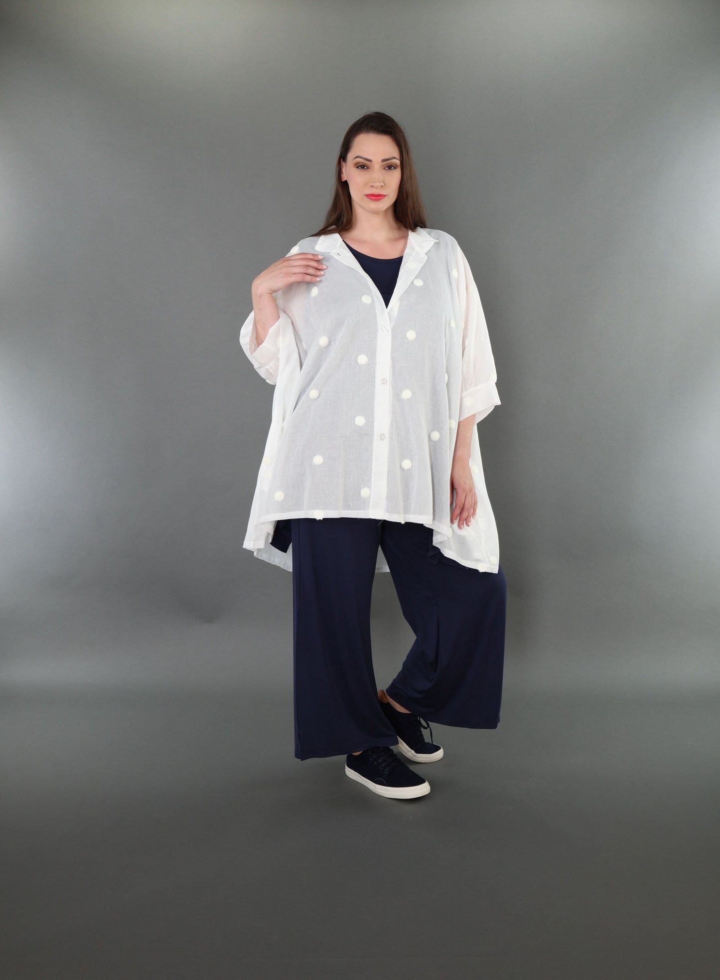 7116 "Marelia" Button-Up Jacket