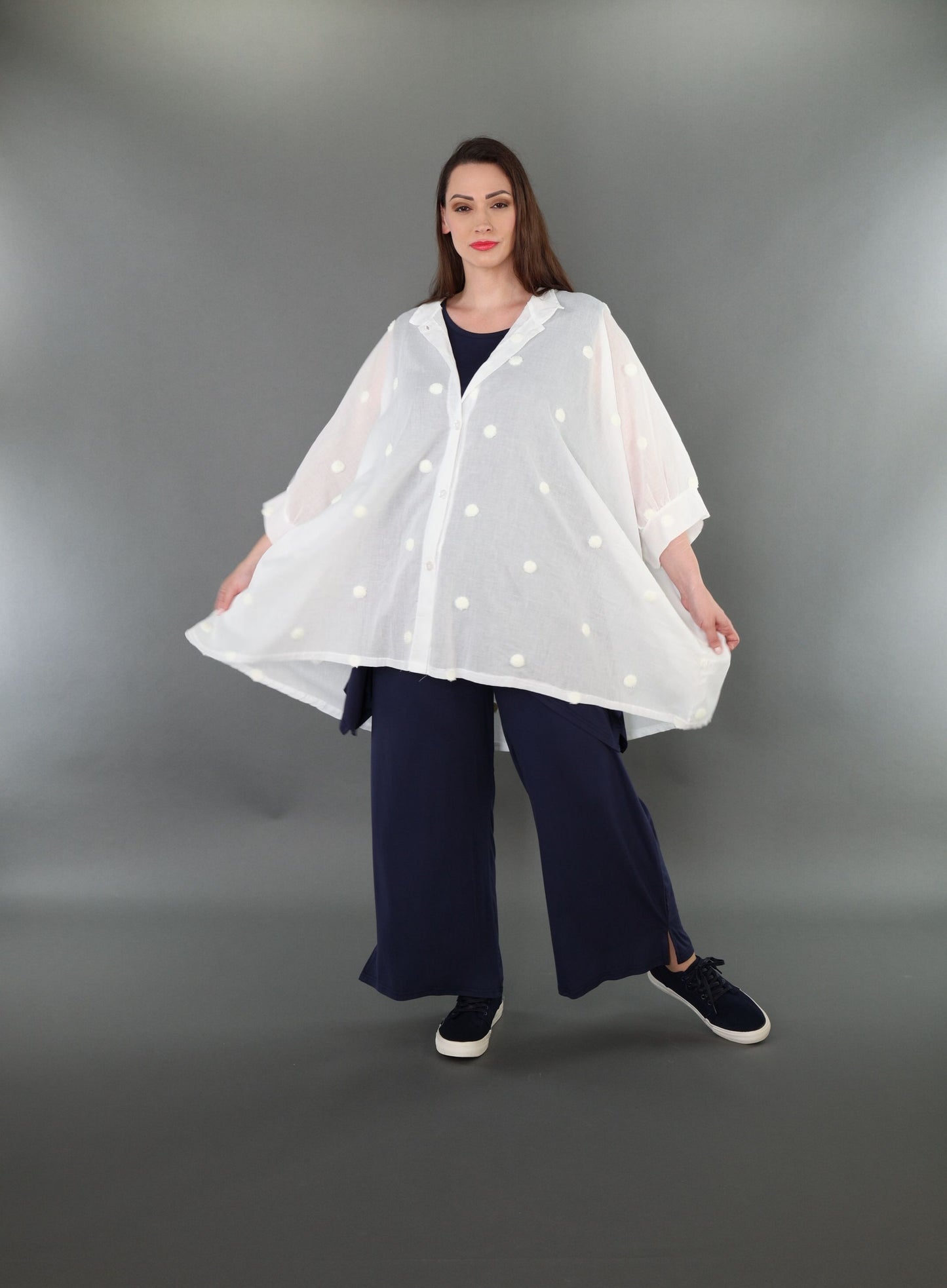 7116 "Marelia" Button-Up Jacket