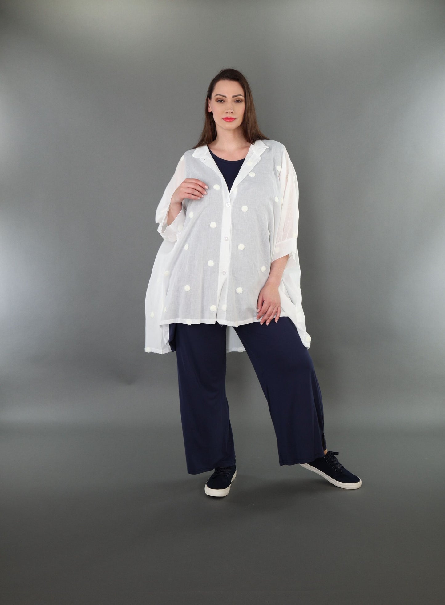 7116 "Marelia" Button-Up Jacket