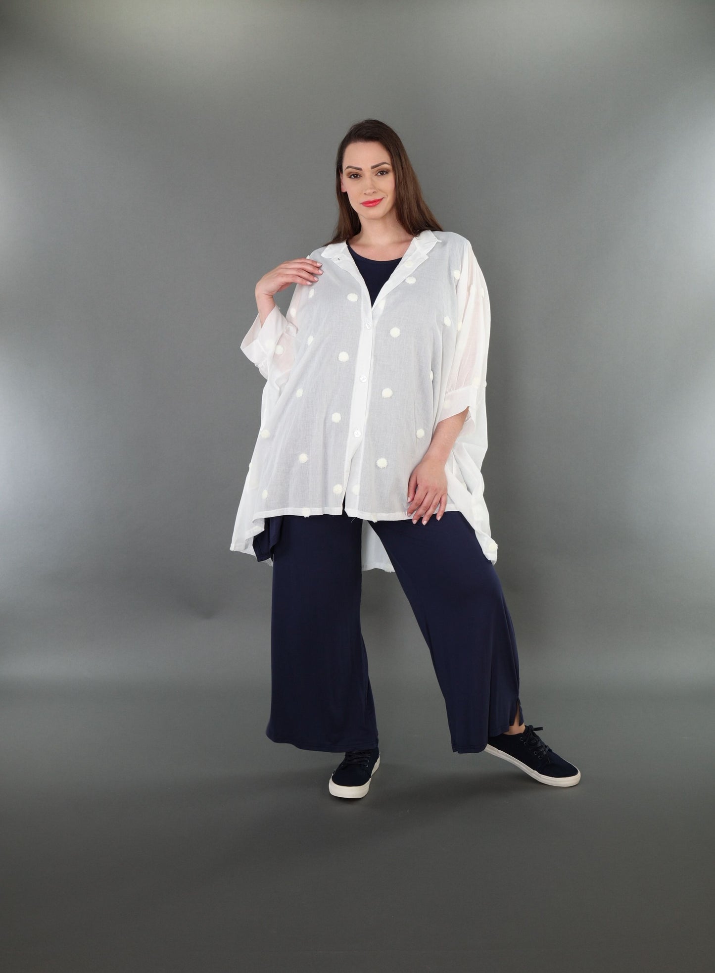 7116 "Marelia" Button-Up Jacket