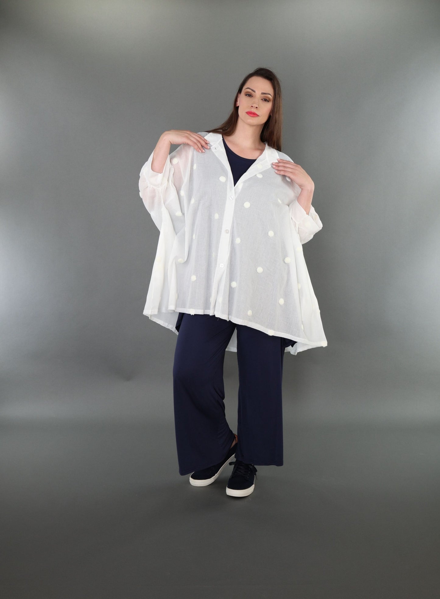 7116 "Marelia" Button-Up Jacket