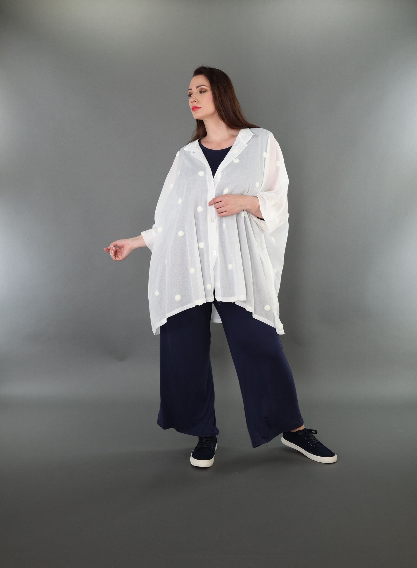 7116 "Marelia" Button-Up Jacket