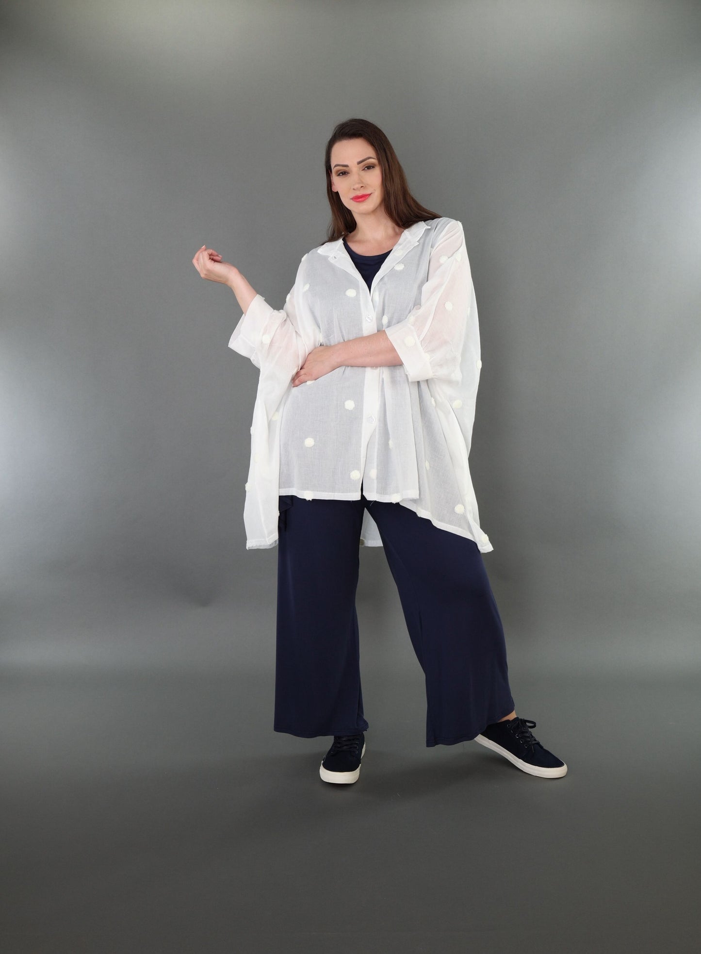 7116 "Marelia" Button-Up Jacket