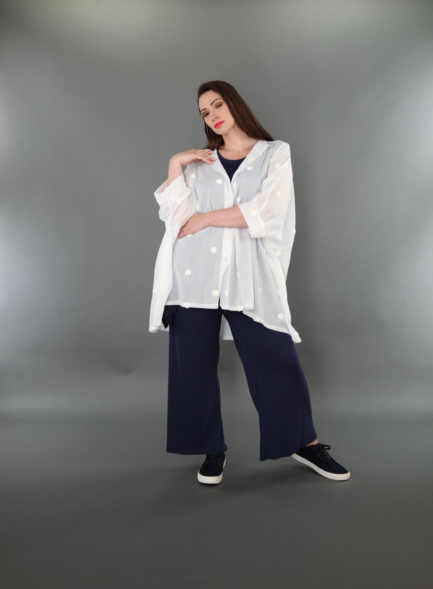 7116 "Marelia" Button-Up Jacket