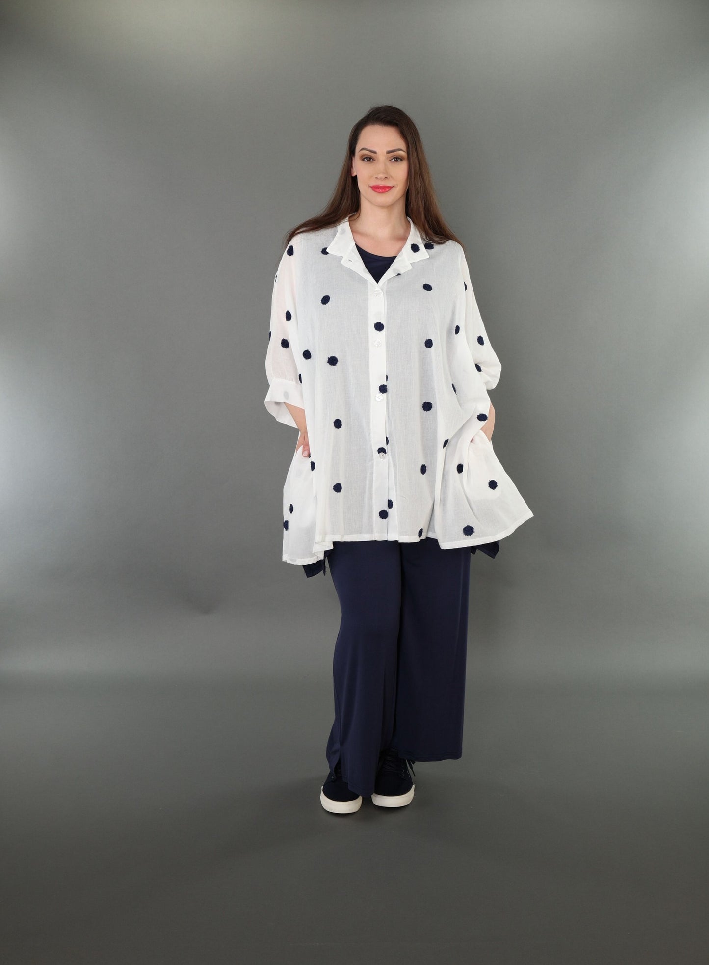 7116 "Marelia" Button-Up Jacket