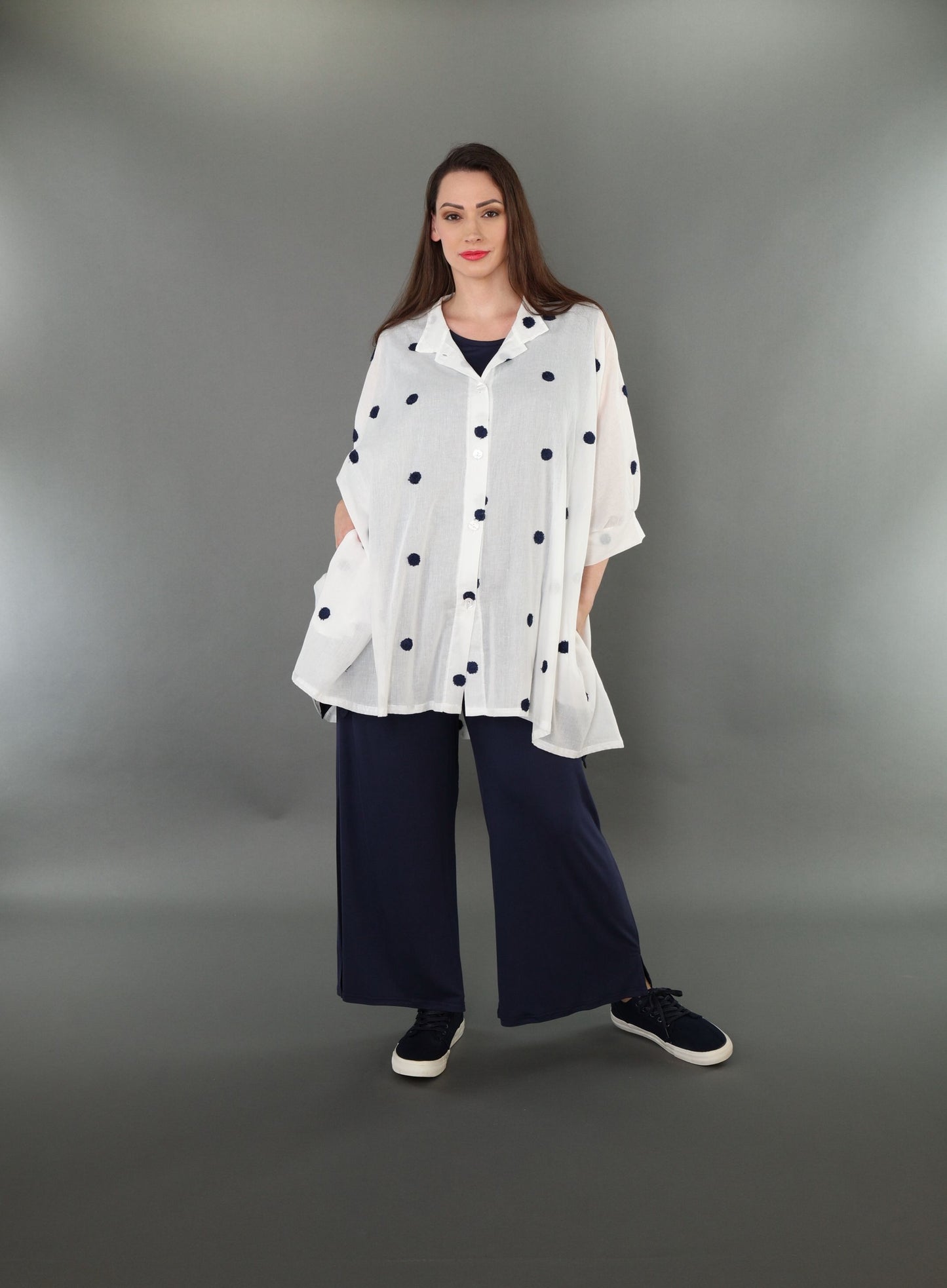 7116 "Marelia" Button-Up Jacket