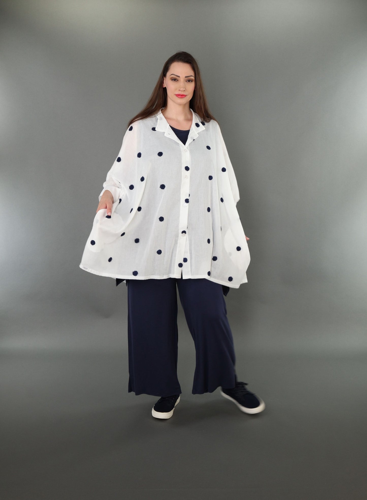 7116 "Marelia" Button-Up Jacket