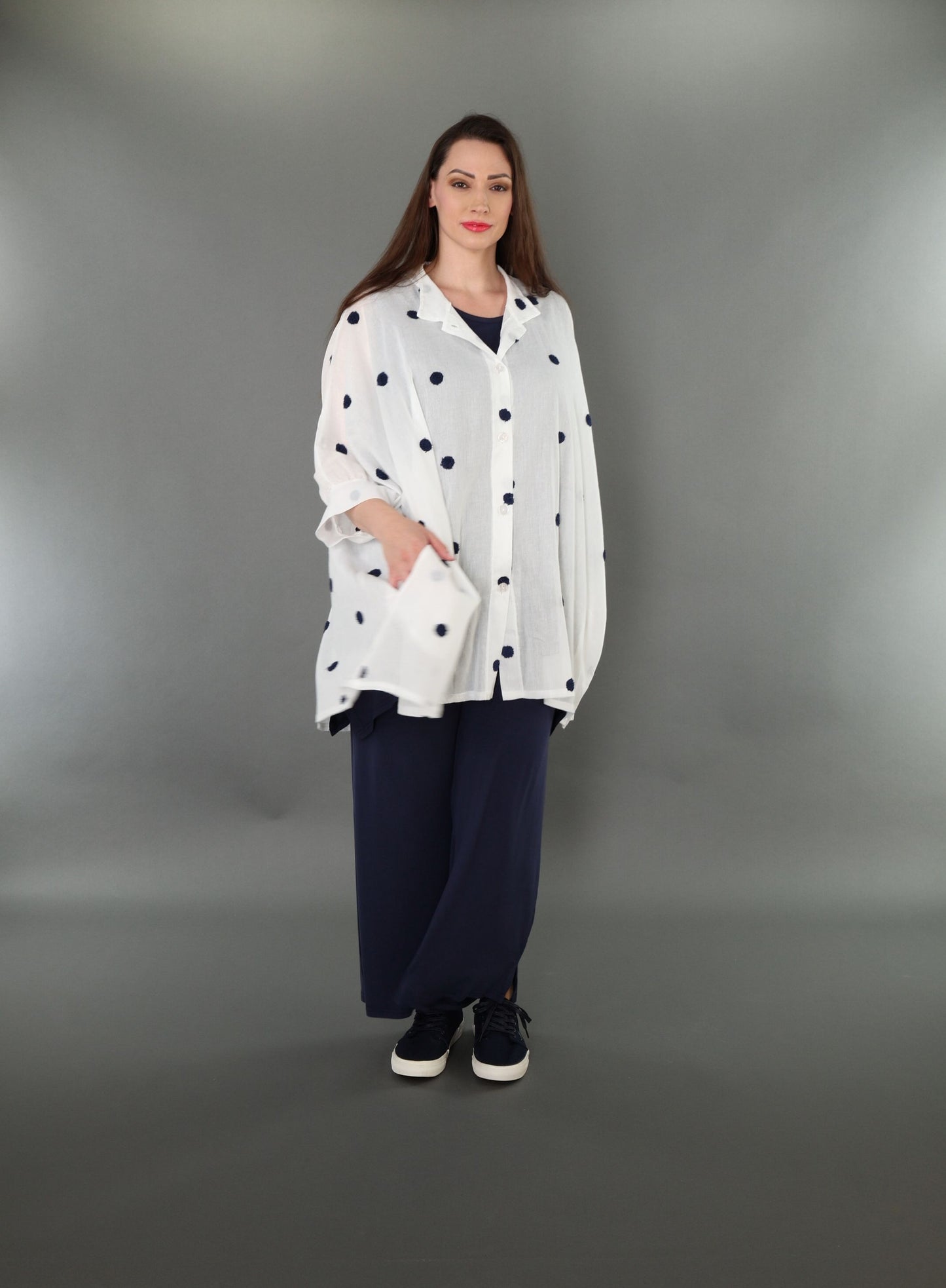 7116 "Marelia" Button-Up Jacket