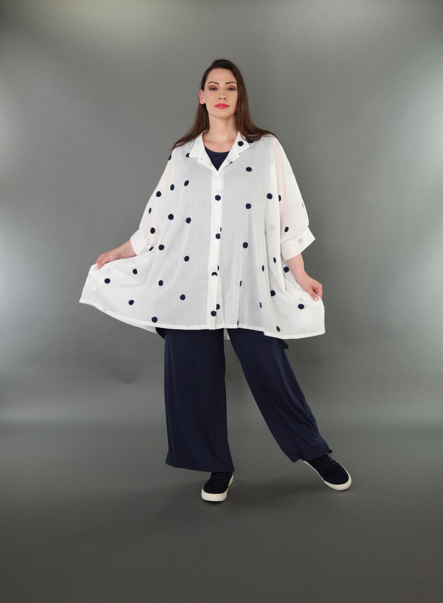 7116 "Marelia" Button-Up Jacket