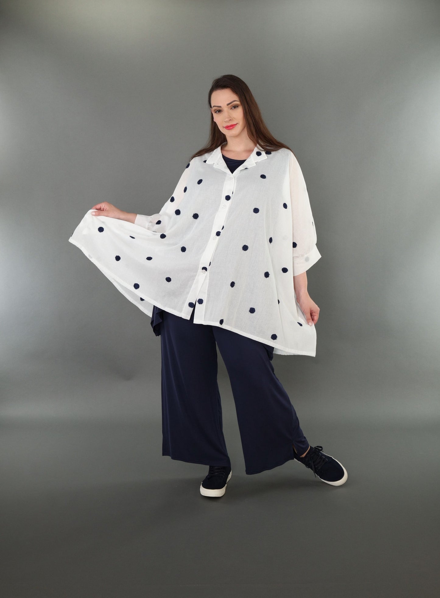 7116 "Marelia" Button-Up Jacket