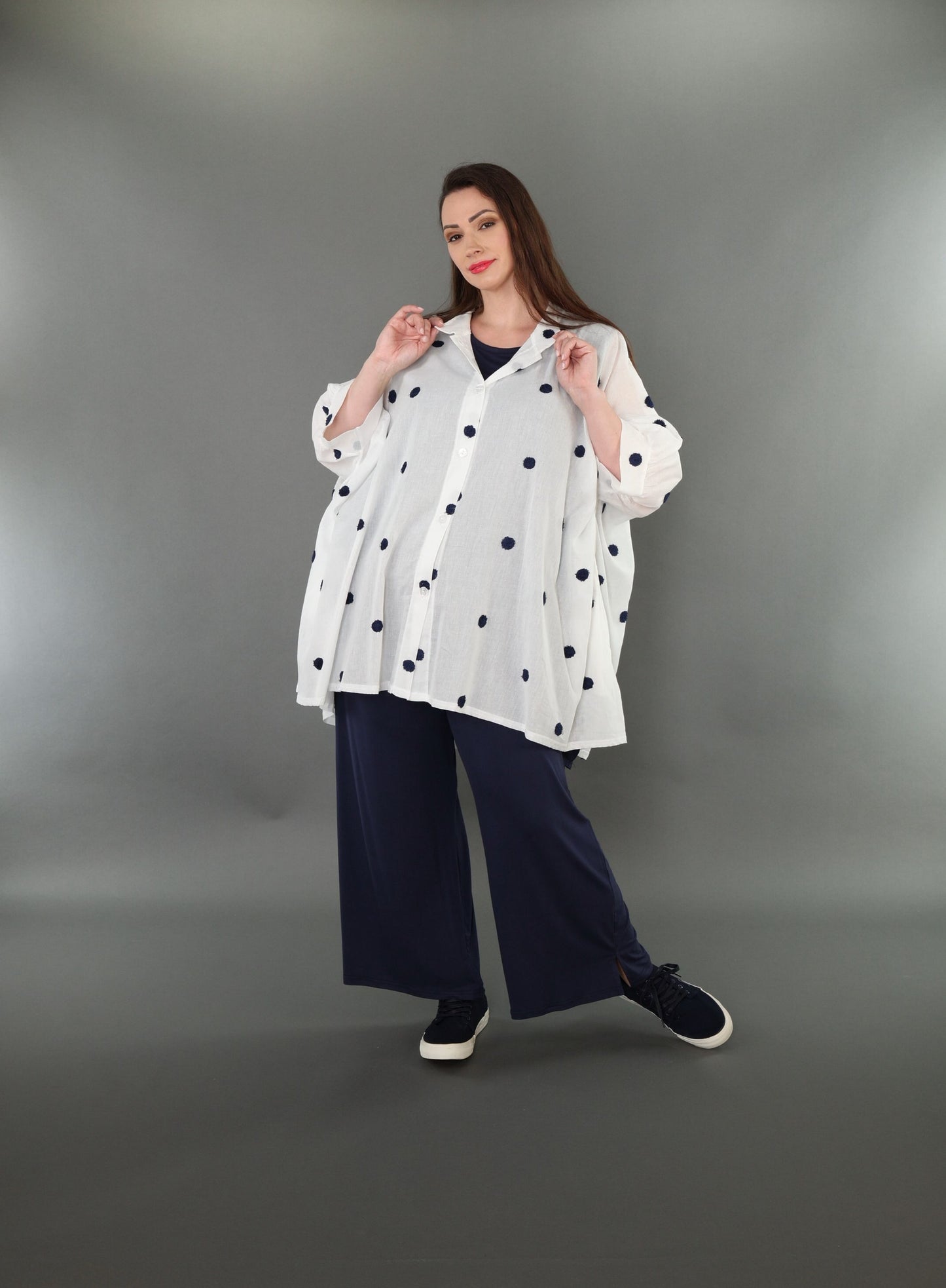 7116 "Marelia" Button-Up Jacket