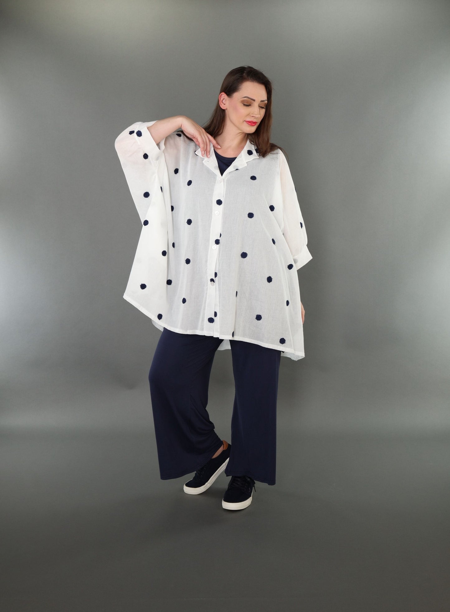 7116 "Marelia" Button-Up Jacket