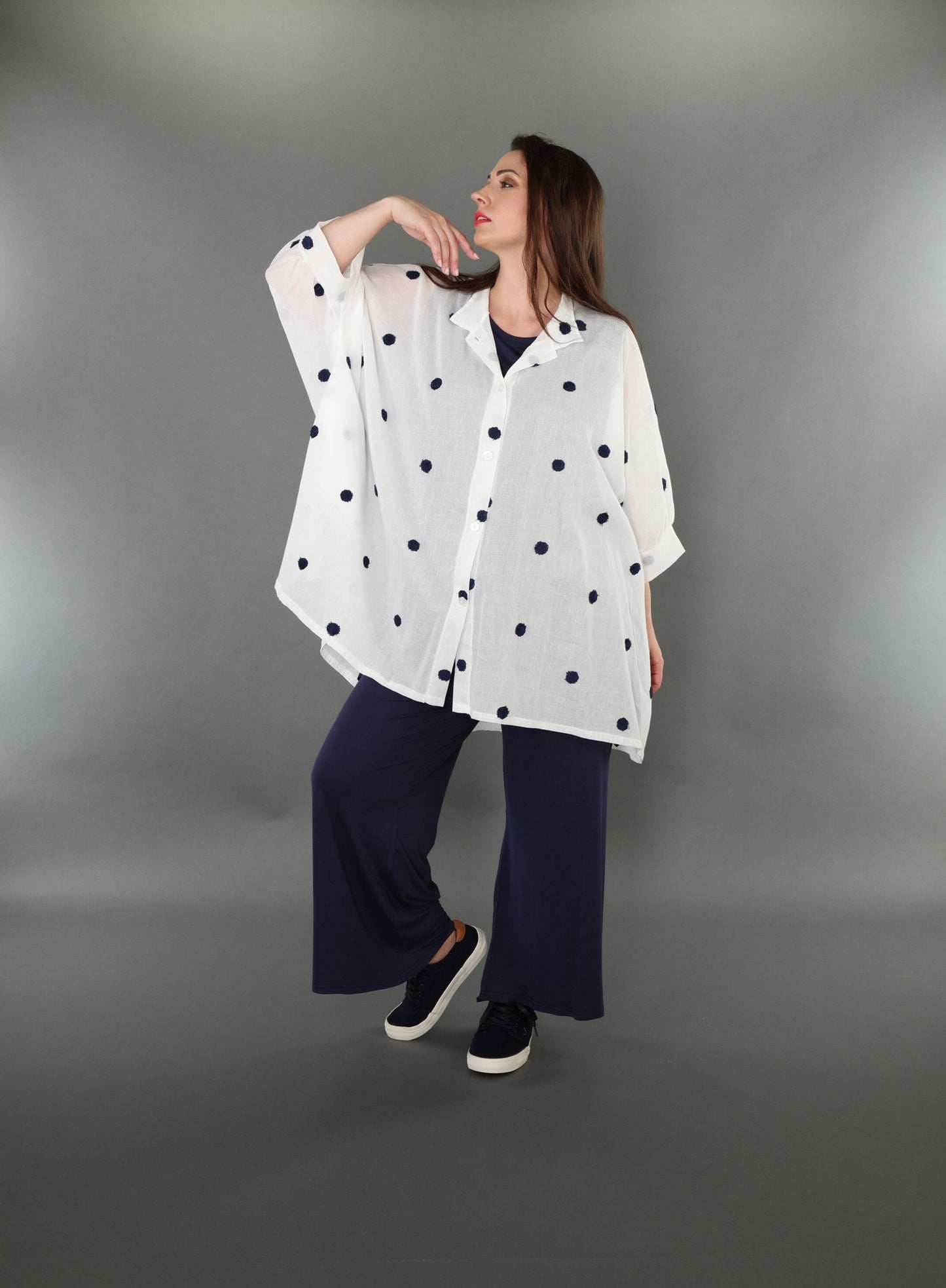 7116 "Marelia" Button-Up Jacket