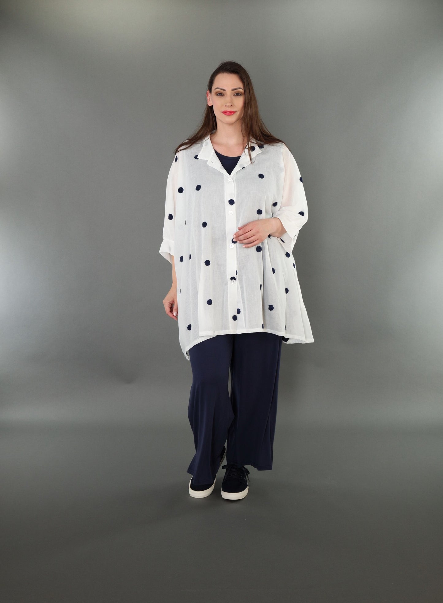 7116 "Marelia" Button-Up Jacket