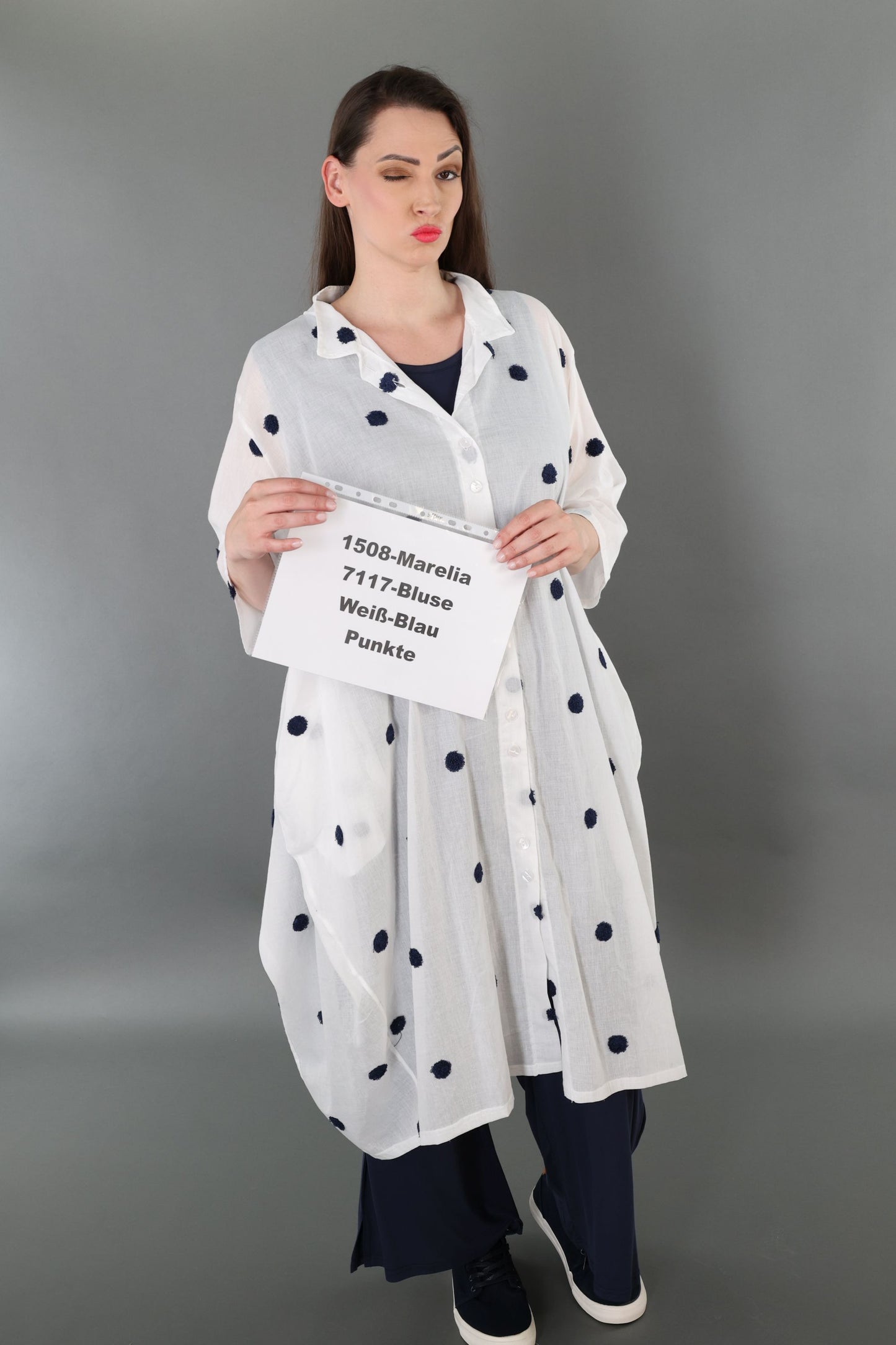 7117 "Marelia" Big Tunic