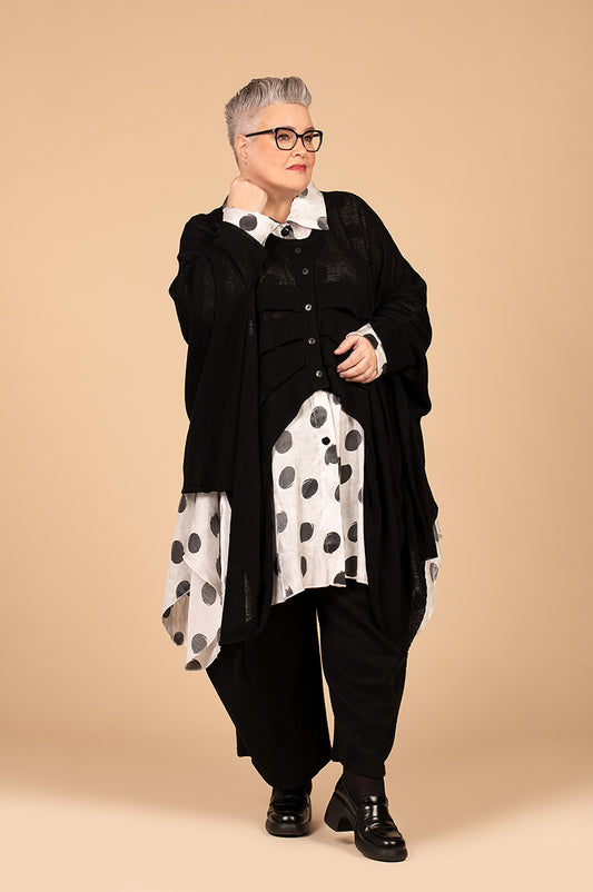 2512 "Stella" 100% Cotton Cardigan