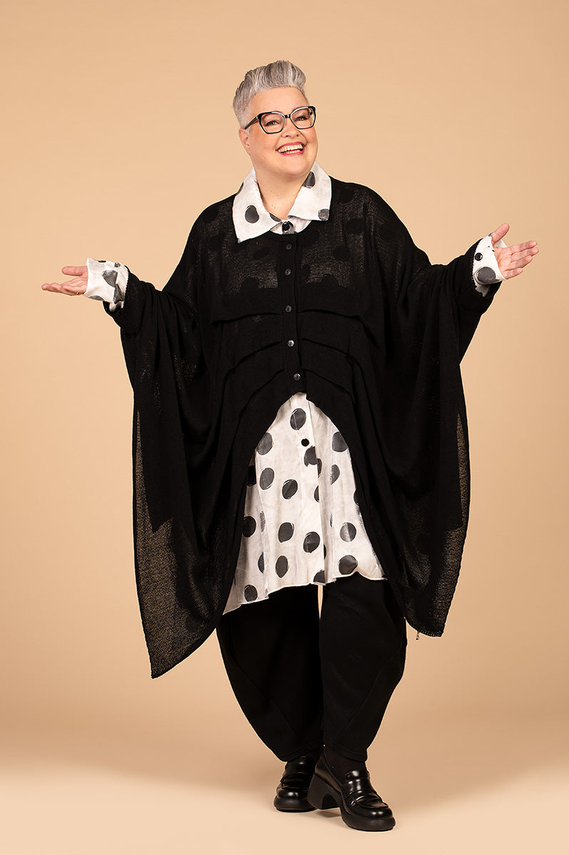 2512 "Stella" 100% Cotton Cardigan