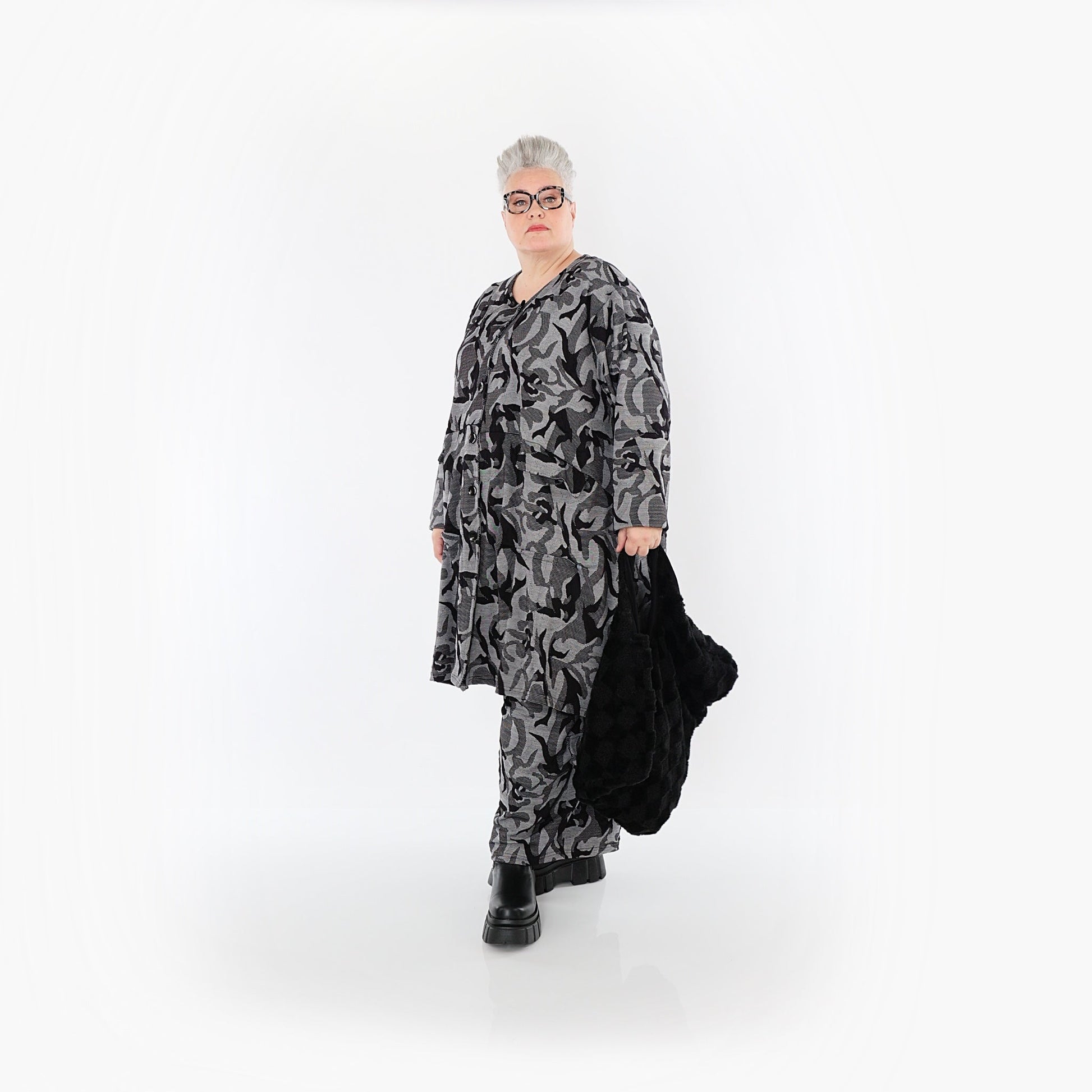 Akh 1012 7140 Jacket Grey Black 6