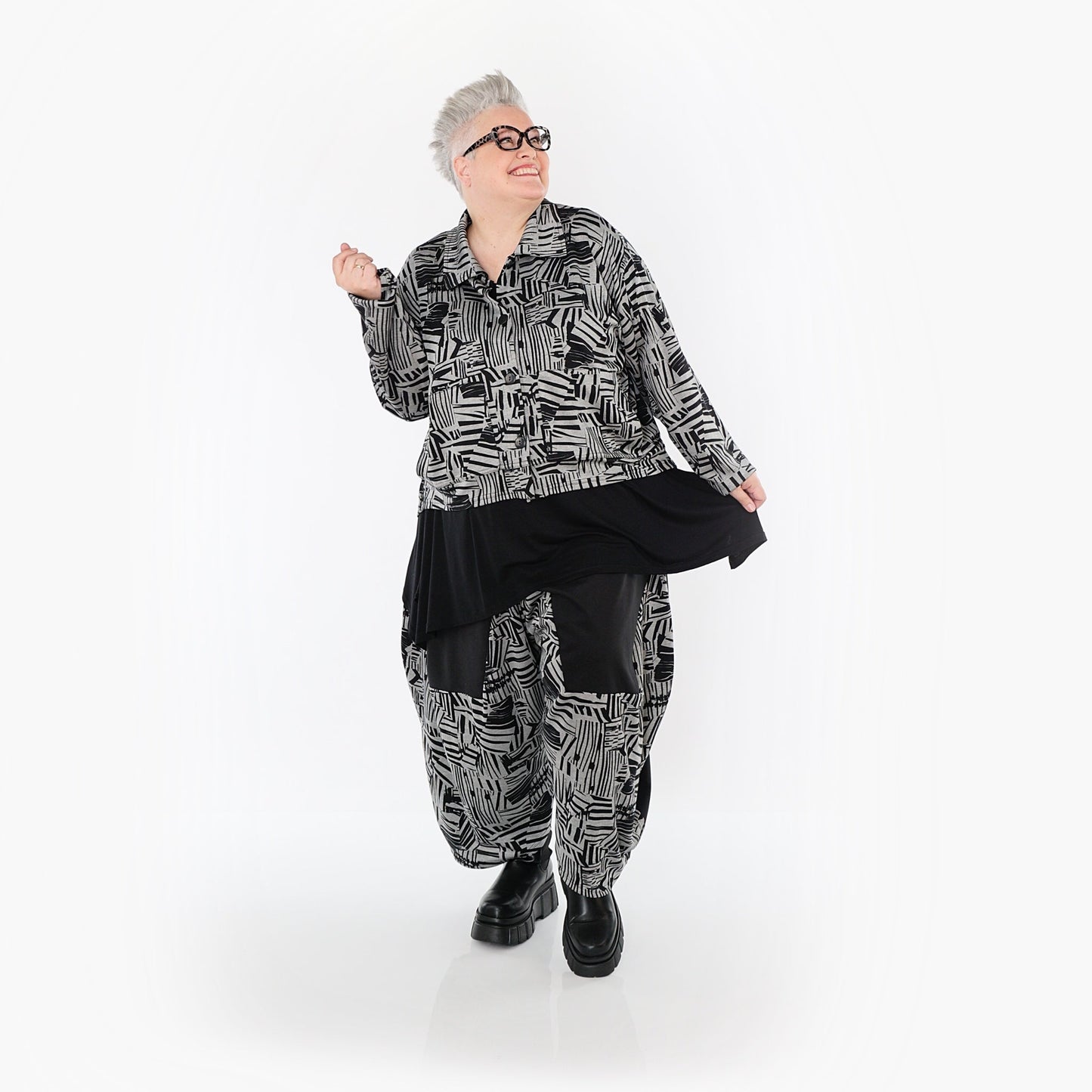 Akh 1014 6910 Jacket Grey Black 5