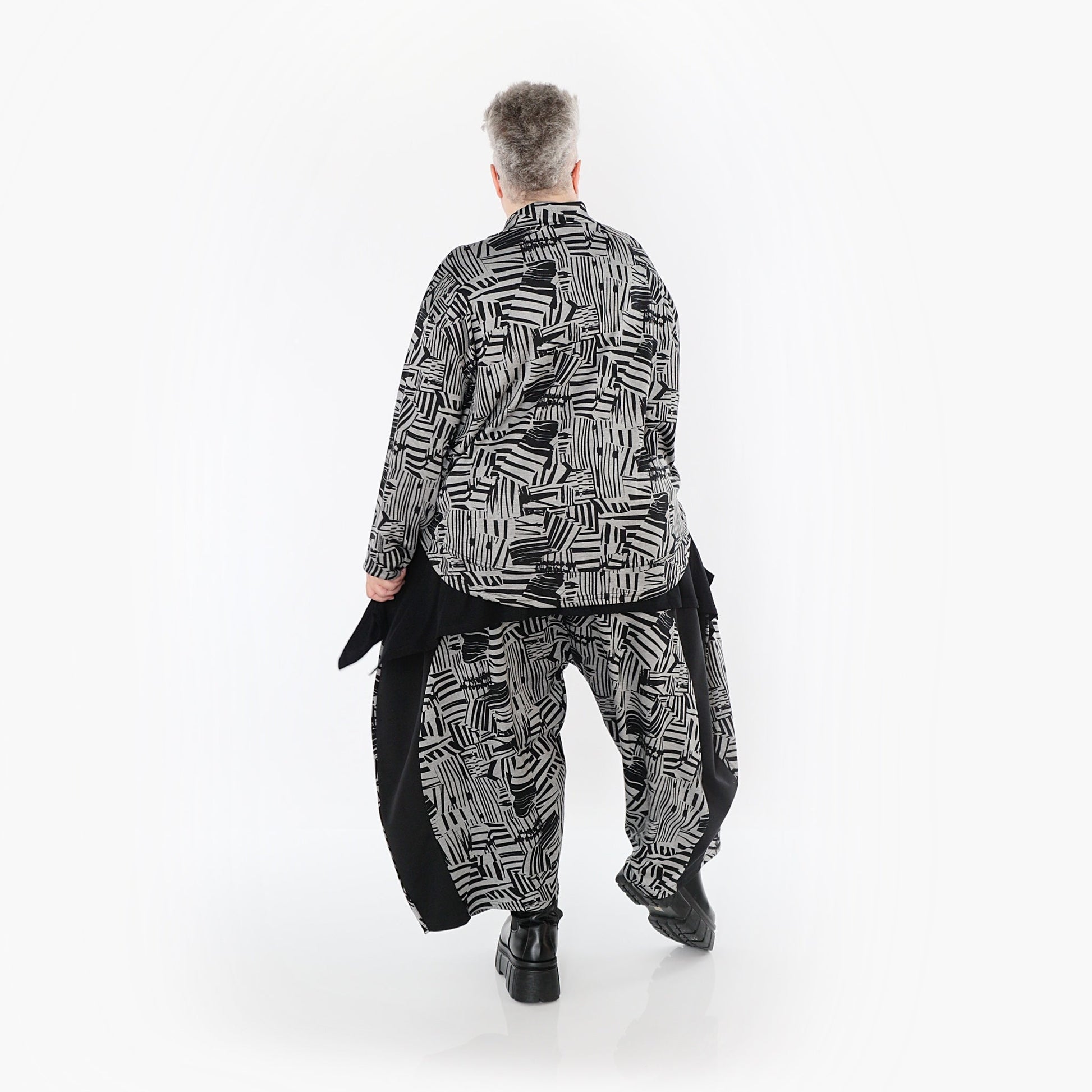 Akh 1014 6910 Jacket Grey Black 9